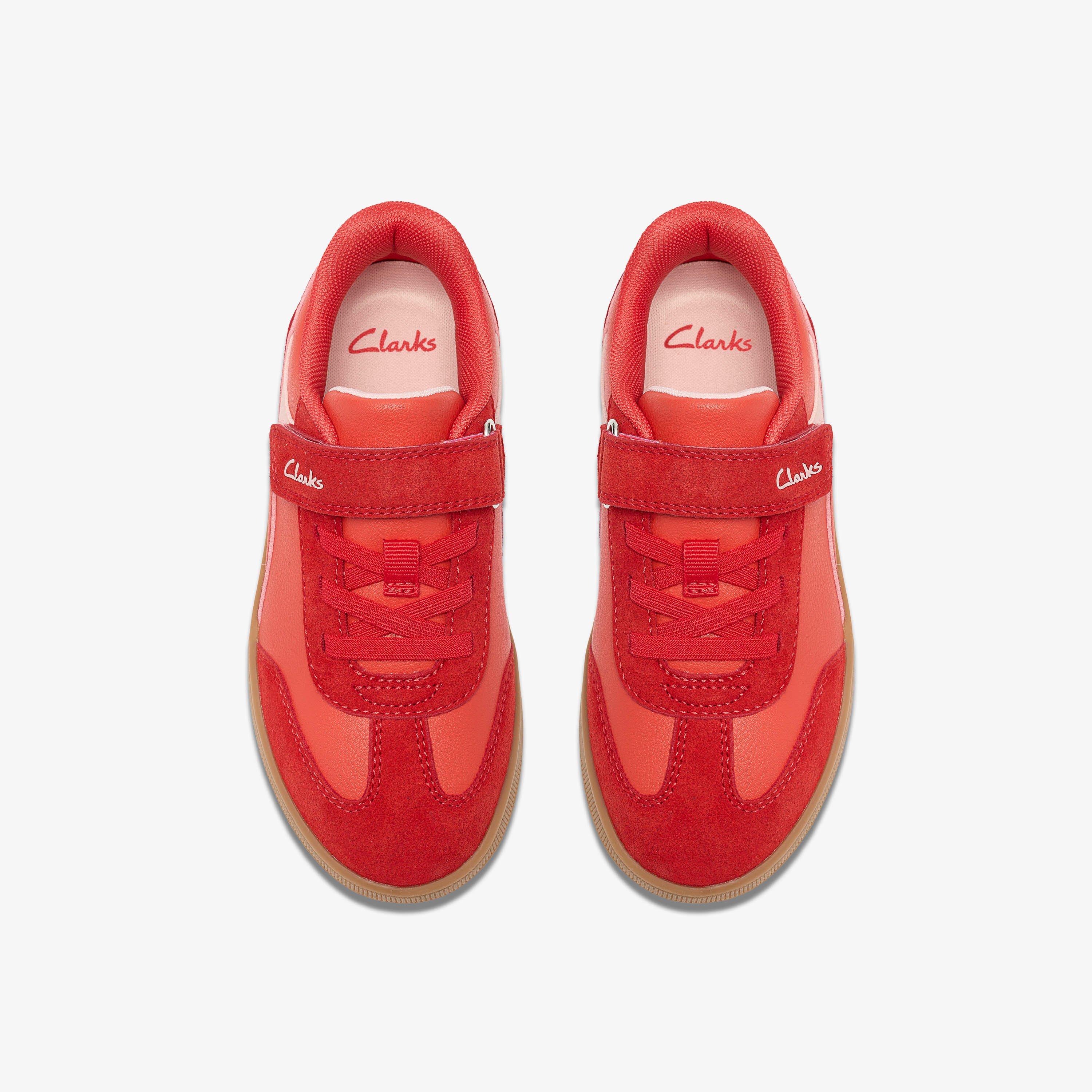 Tavian City Kid Red Trainers, view 6 of 6