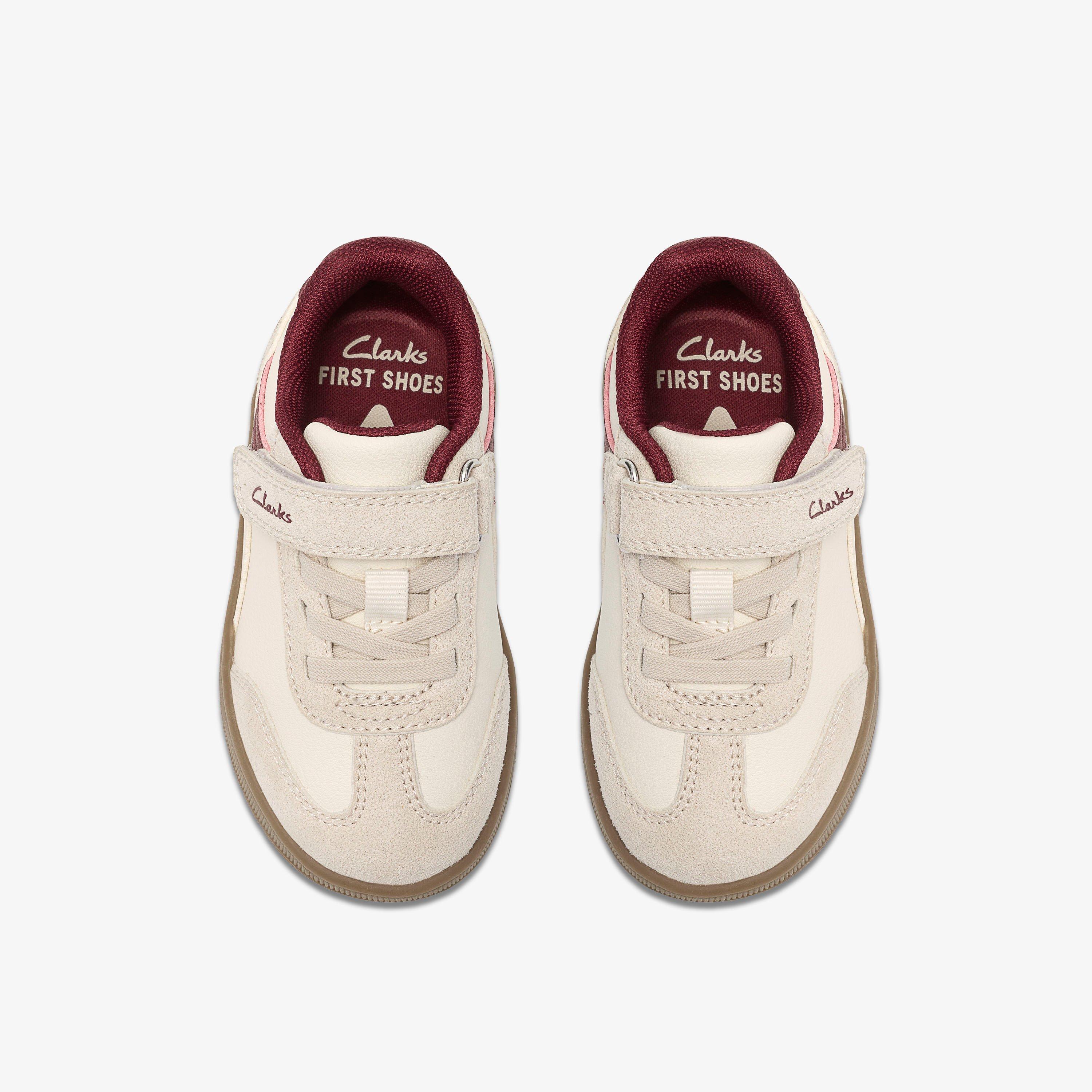 Tavian City Toddler Beige Trainers, view 6 of 6