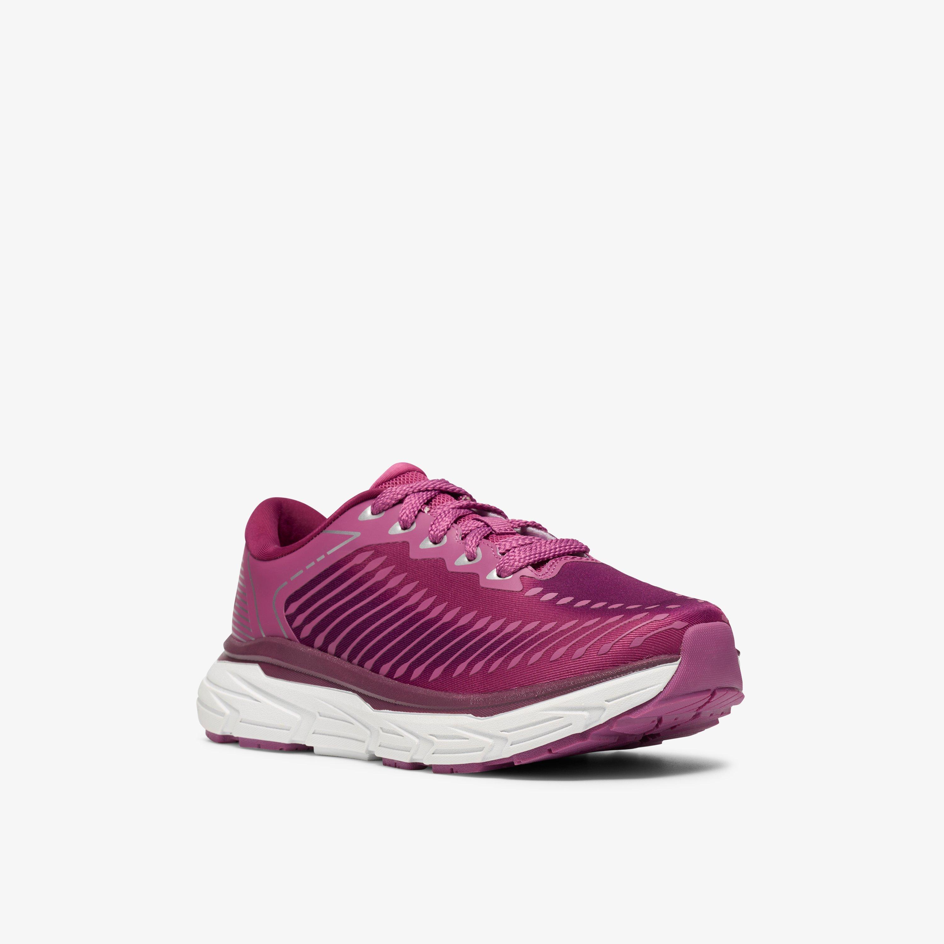 Owen Jump Youth Burgundy Trainers, view 4 of 6
