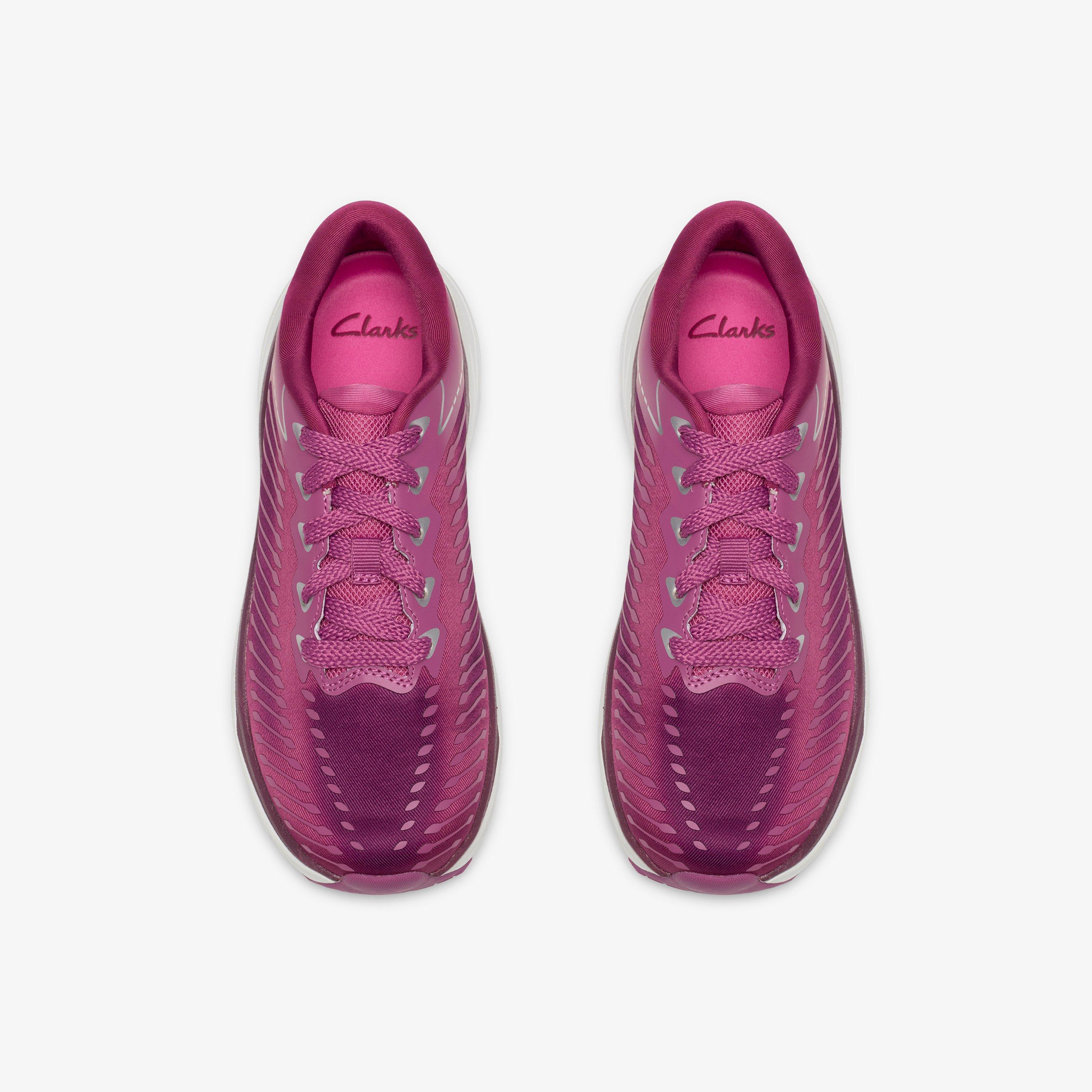 Owen Jump Youth Burgundy Trainers, view 6 of 6