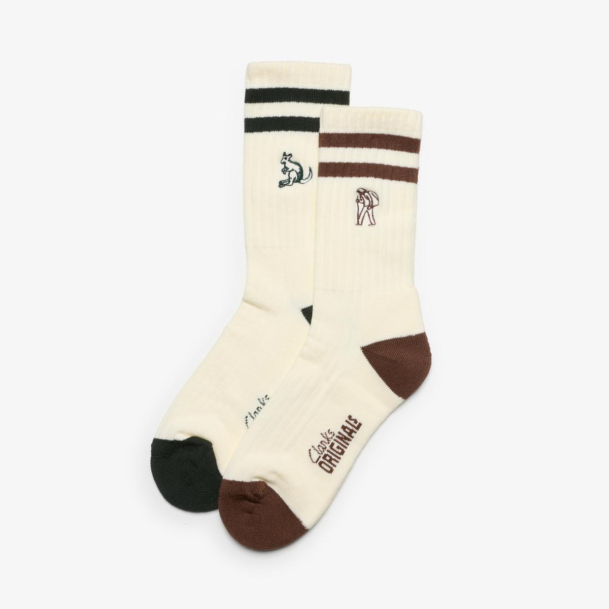 Originals 2 Pack Socks — Green