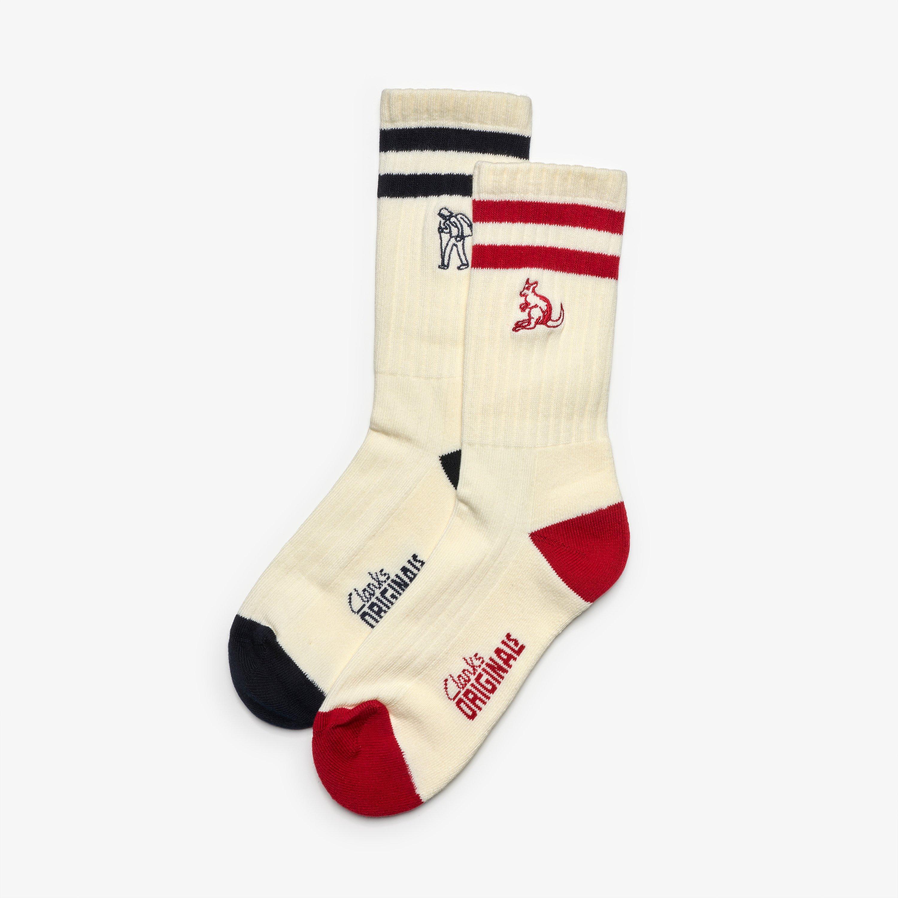 Originals Adult 2 Pack Socks Red/Ink Socks, view 1 of 2