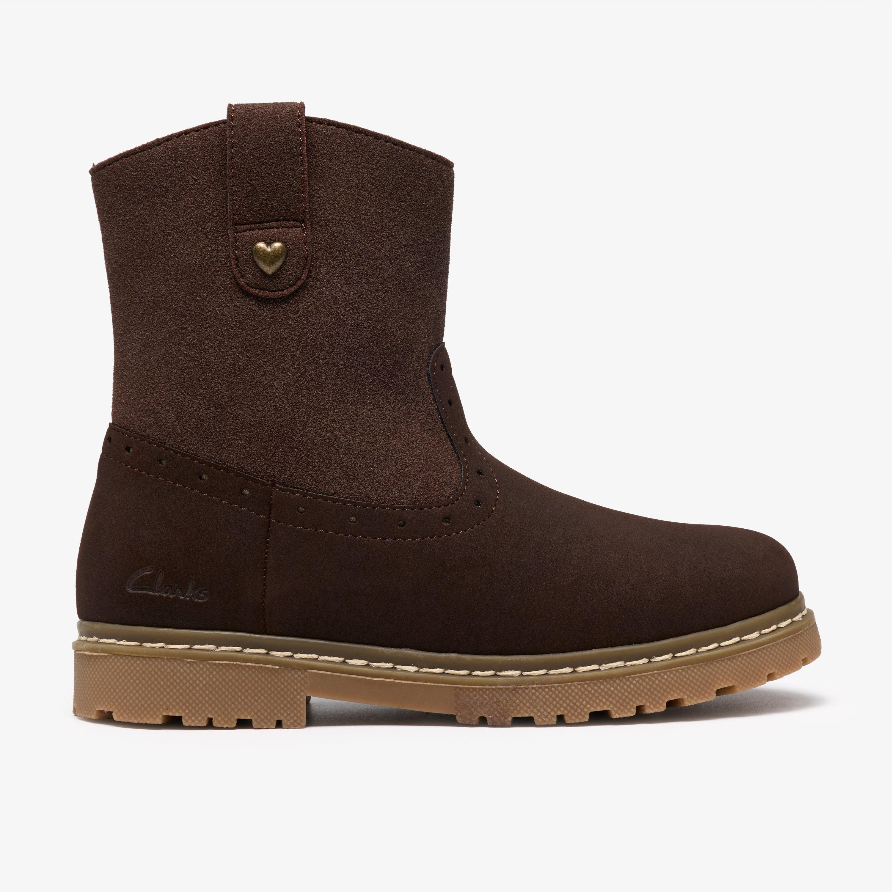 Adelaide Go Kid Dark Brown Mid Calf Boots, view 1 of 6