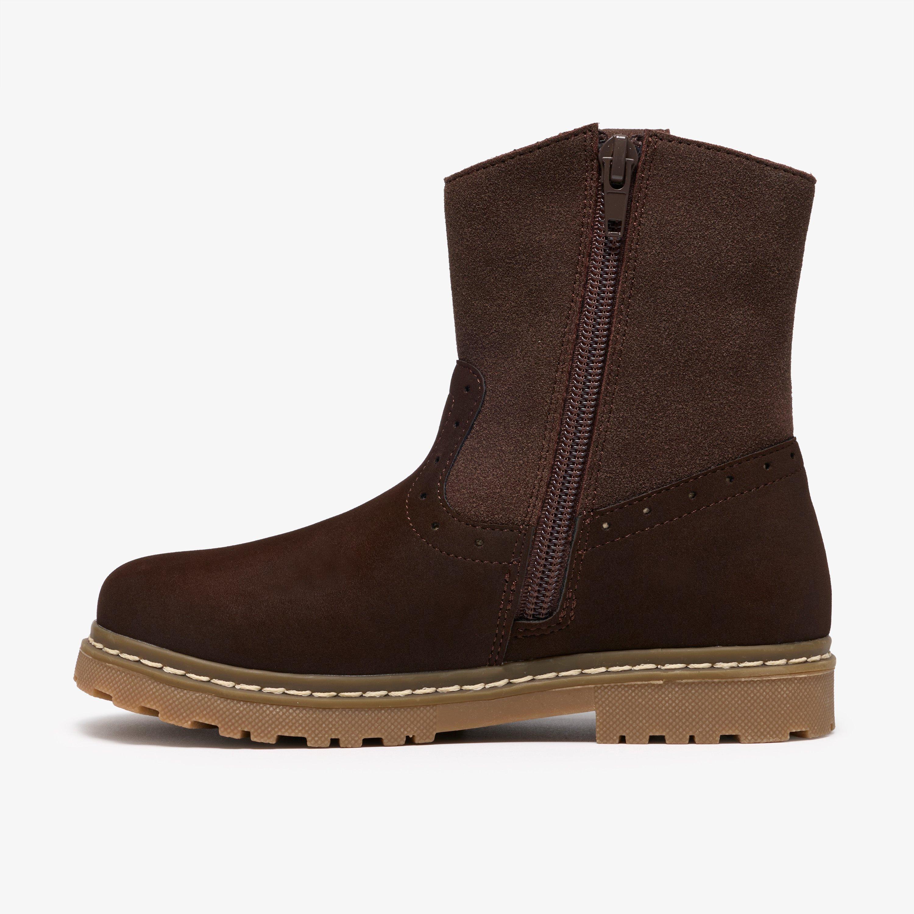 Adelaide Go Kid Dark Brown Mid Calf Boots, view 2 of 6