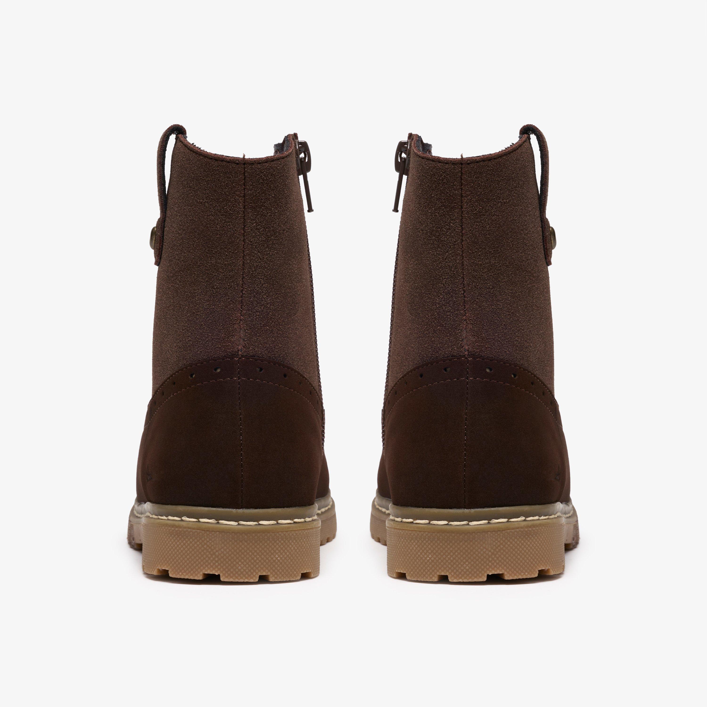 Adelaide Go Kid Dark Brown Mid Calf Boots, view 5 of 6