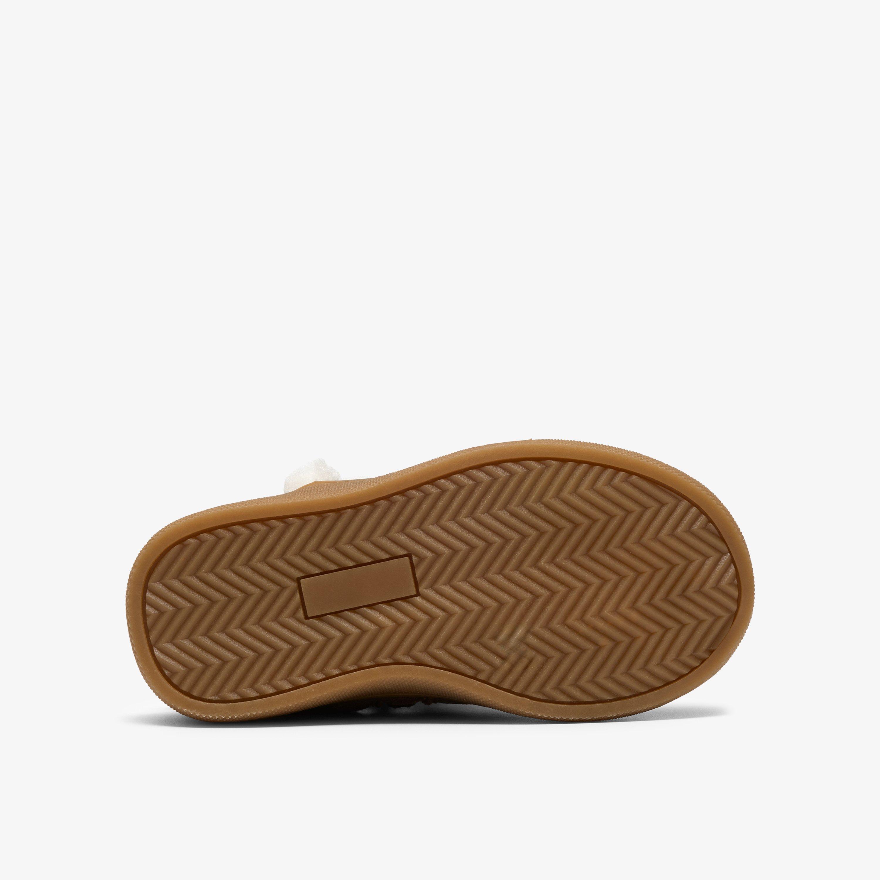 Marigold Snug Toddler Brown Ankle Boots, view 3 of 6