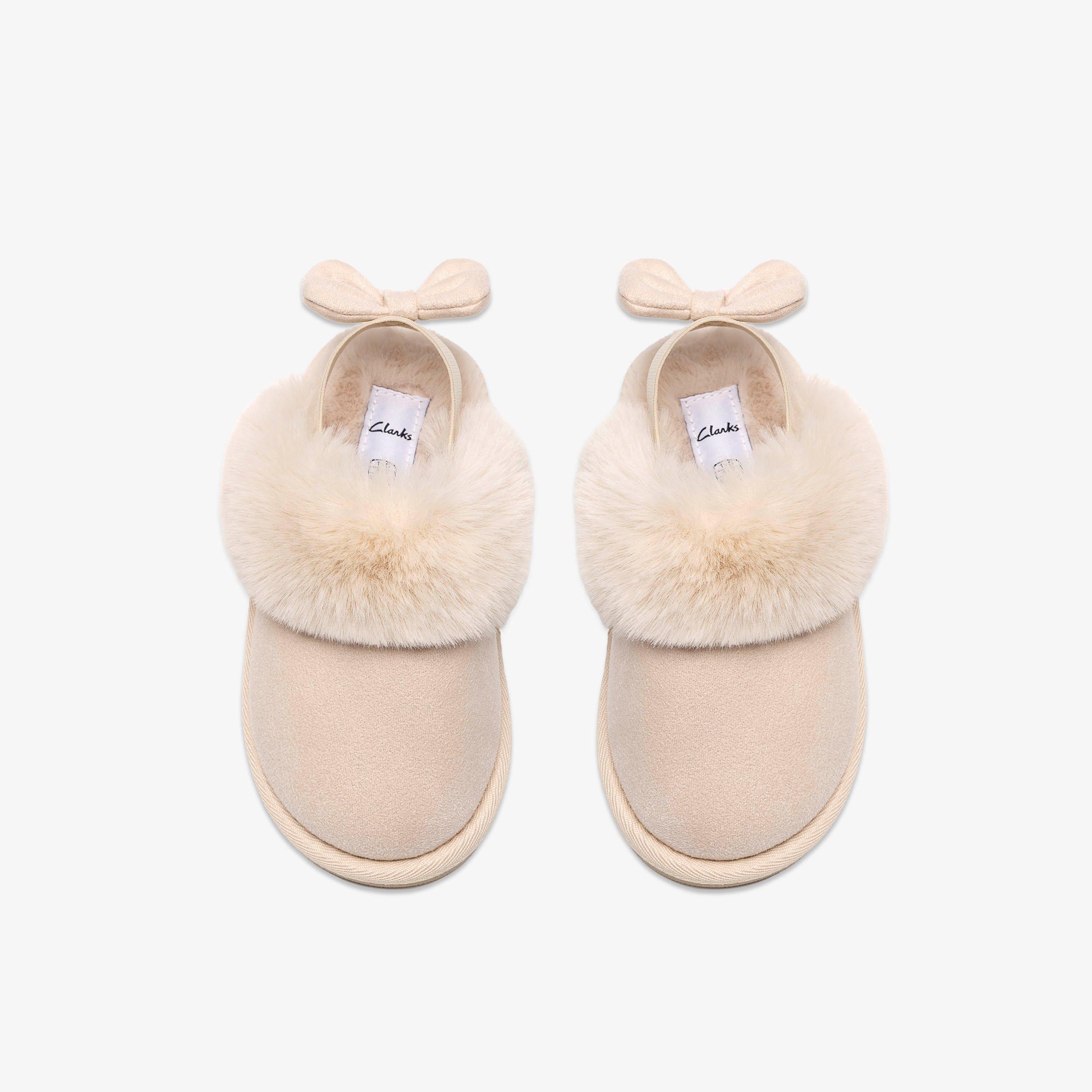 Toastie Bow Kid Cotton Slippers, view 6 of 6