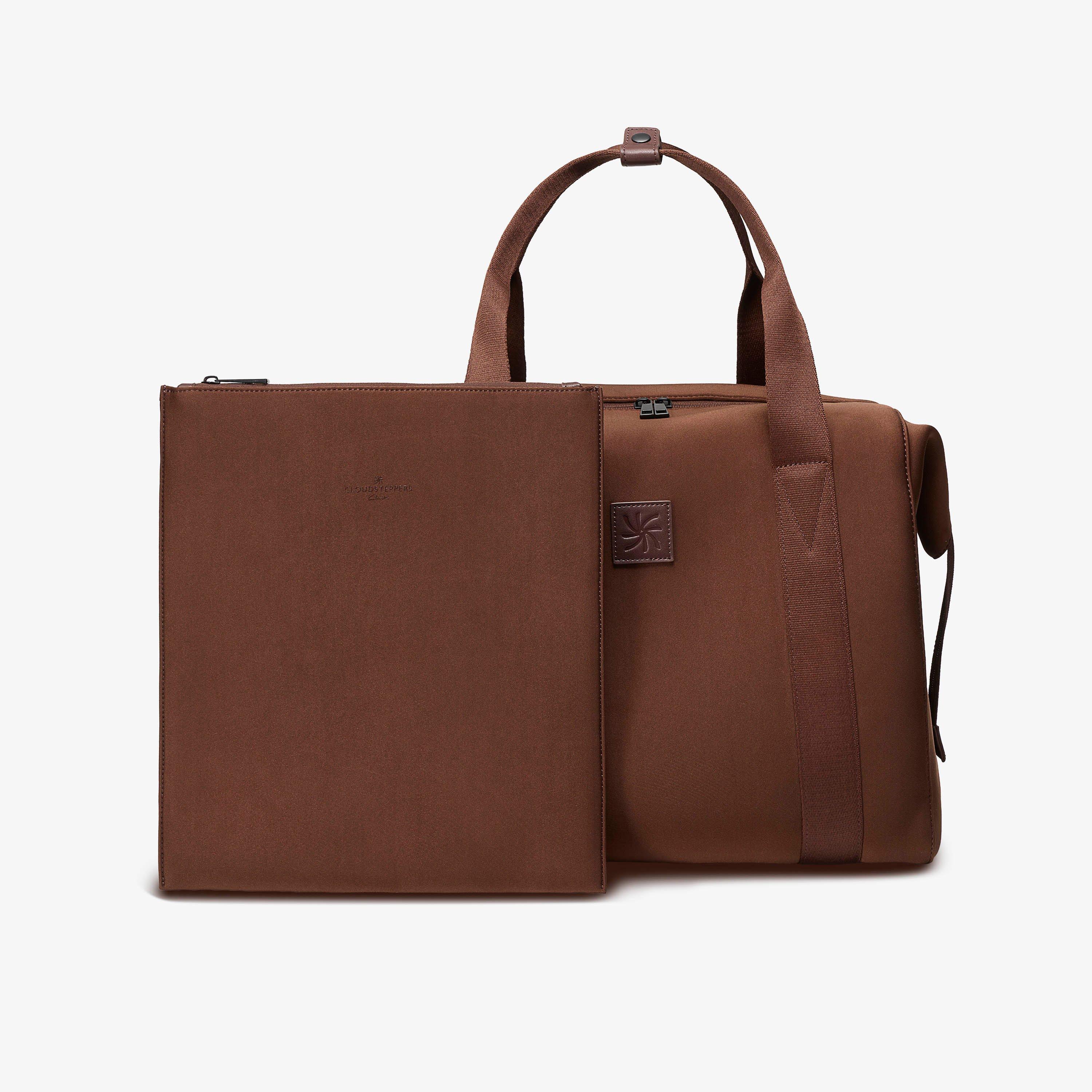 Cloudsteppers Tona Weekend Chocolate Holdall, view 5 of 6