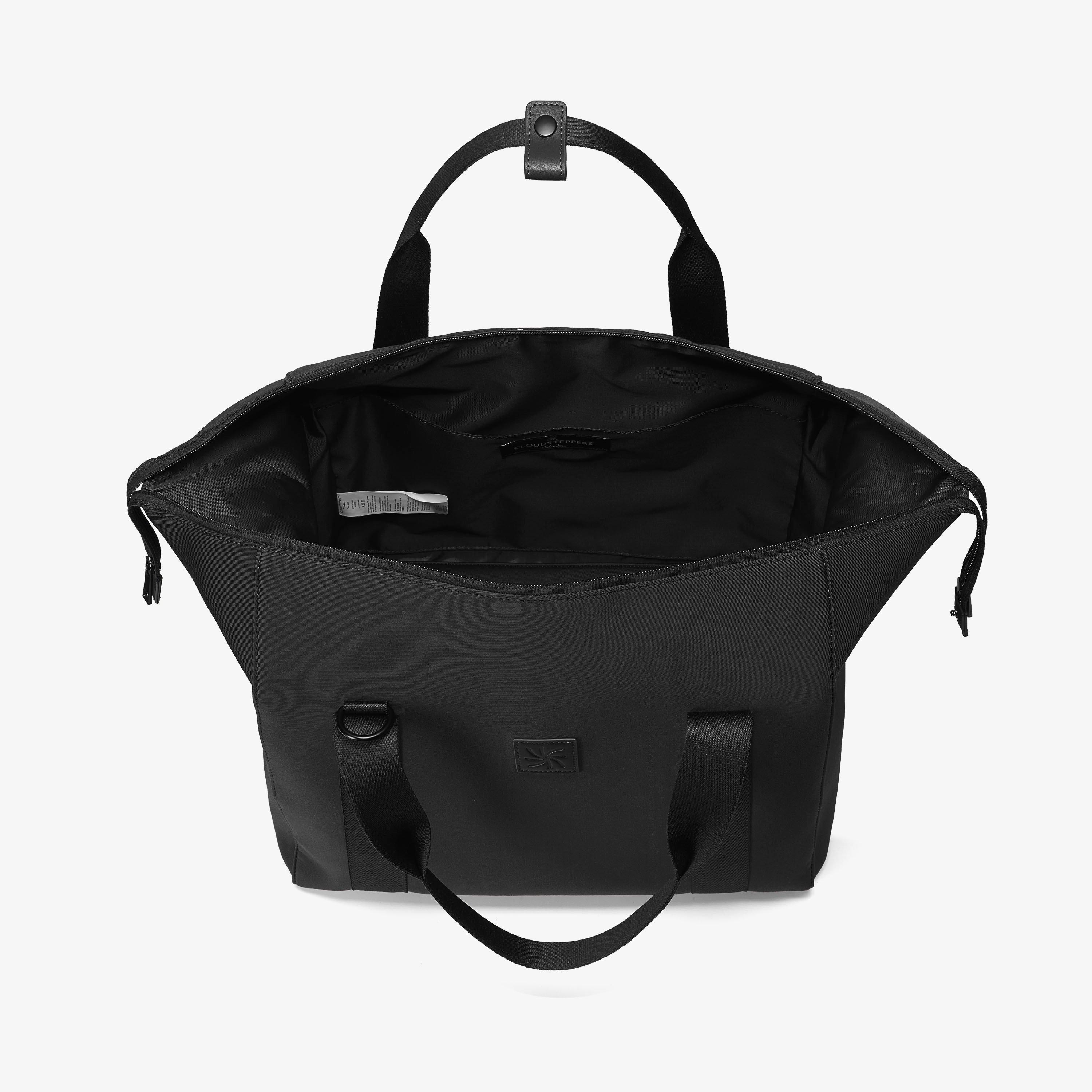Cloudsteppers Tona Weekend Black Holdall, view 4 of 6