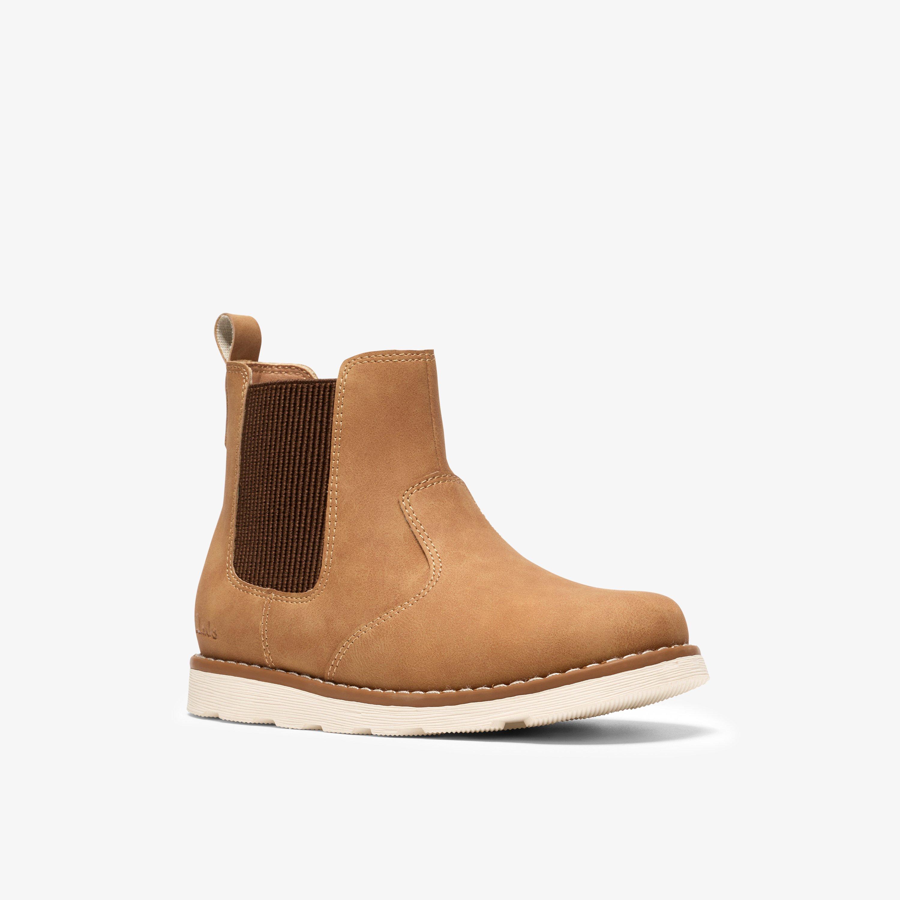 Save Sky Kid Tan Chelsea Boots, view 4 of 6
