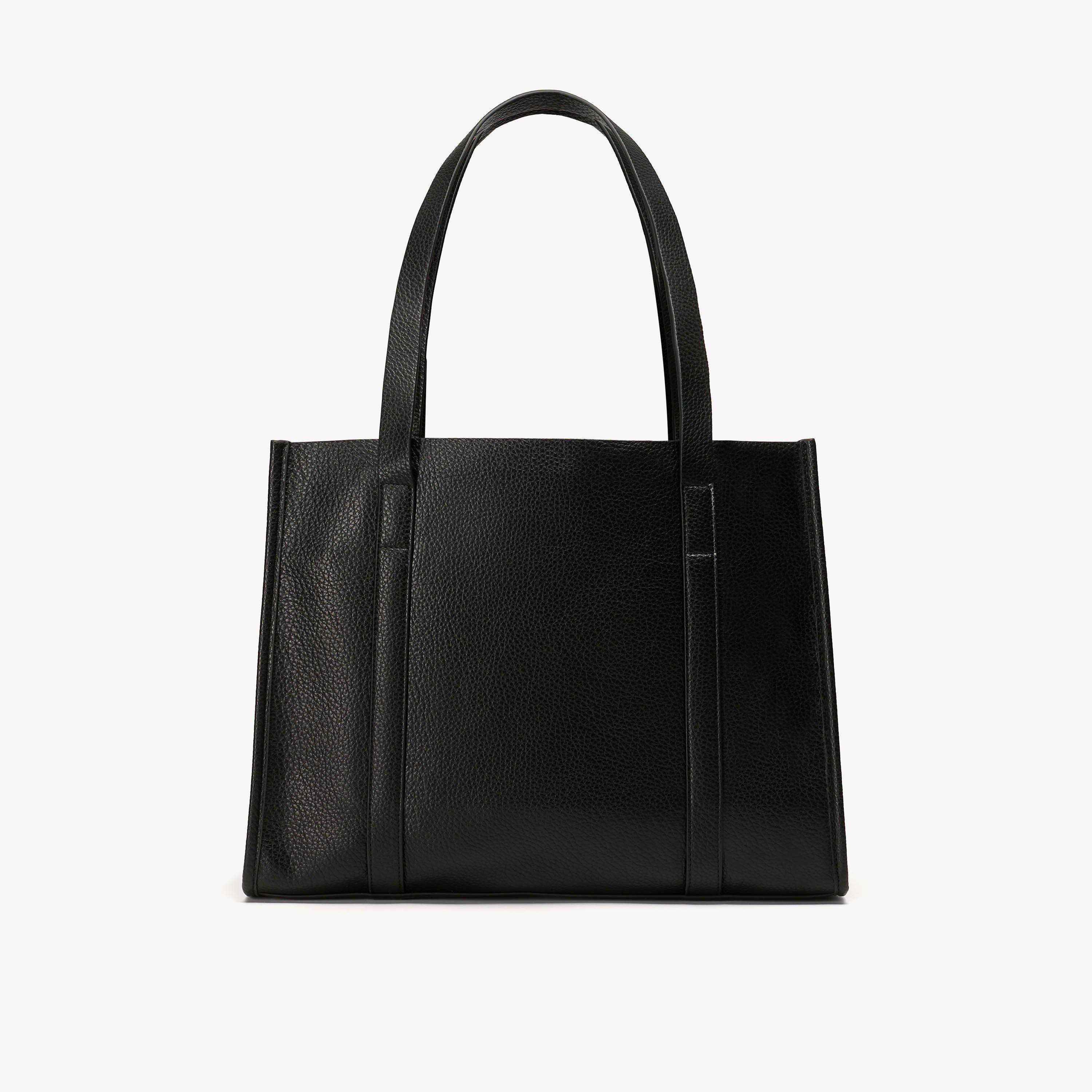 Nadia Shopper Black Tote Bag Shoulder Bags, view 2 of 6