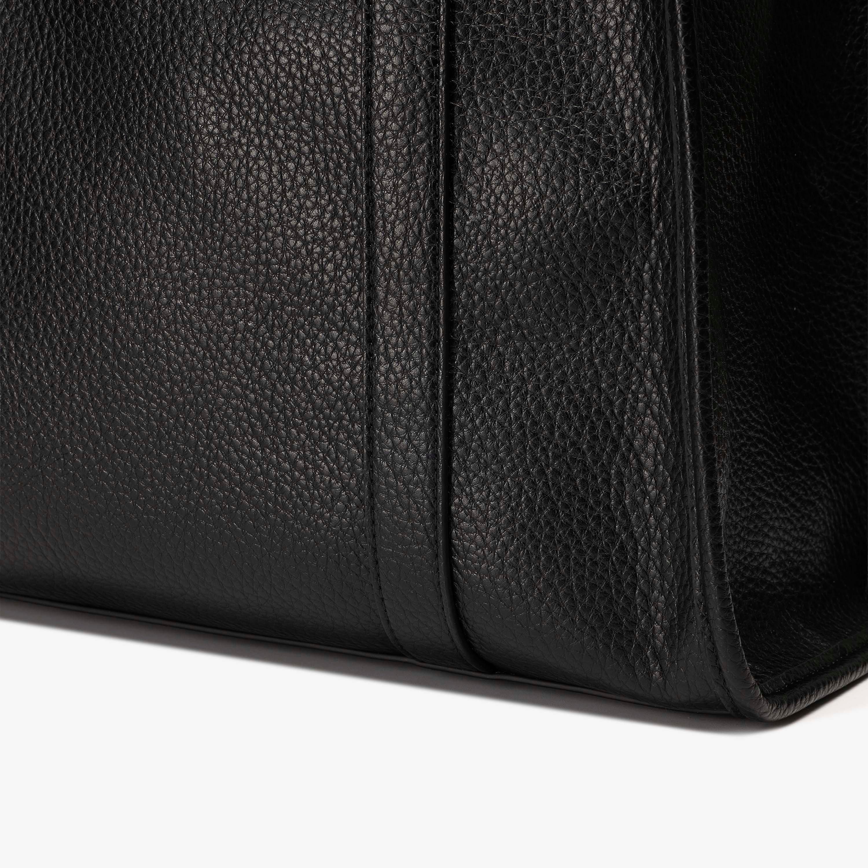 Nadia Shopper Black Tote Bag Shoulder Bags, view 5 of 6