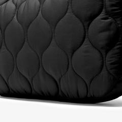 Quilted Tote — Black 5