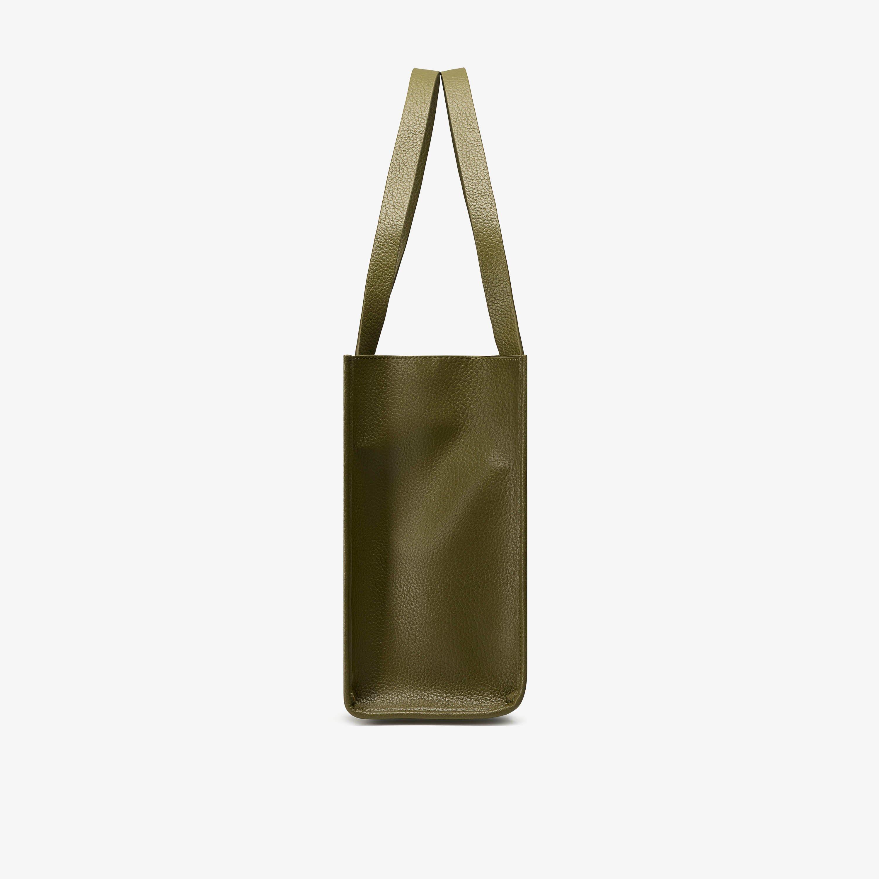 Nadia Shopper Dark Olive Tote Bag Shoulder Bags, view 3 of 6