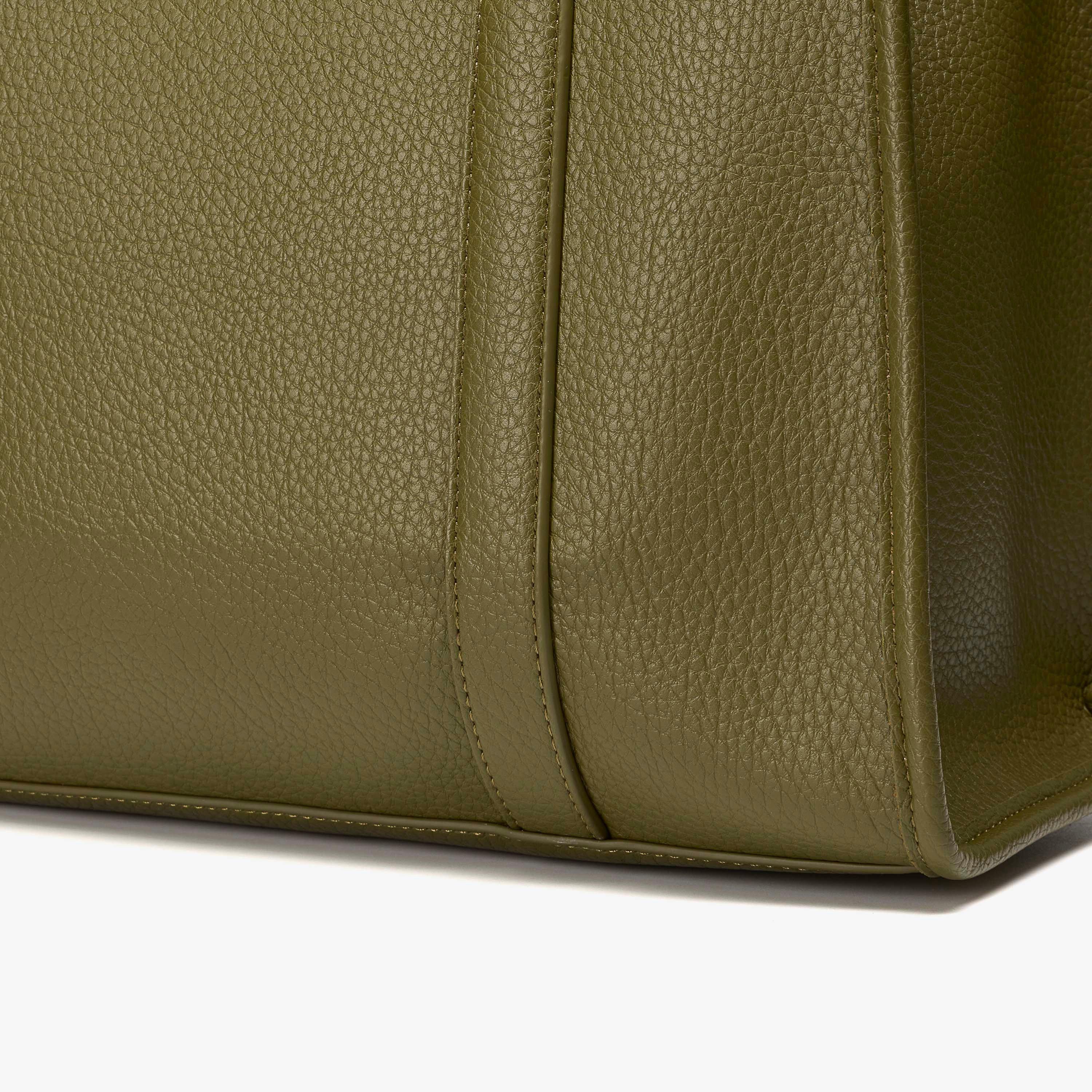 Nadia Shopper Dark Olive Tote Bag Shoulder Bags, view 5 of 6