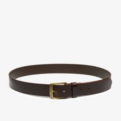 Grain Leather Belt — Brown 2
