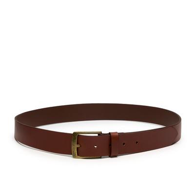 Clarks Mens Accessories Grain Leather Belt Belts