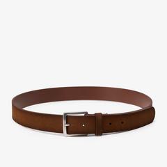 Premium Suede Belt — Brown 2