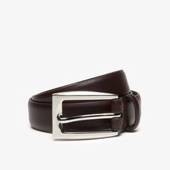 Slim Premium Leather Belt — Brown 1