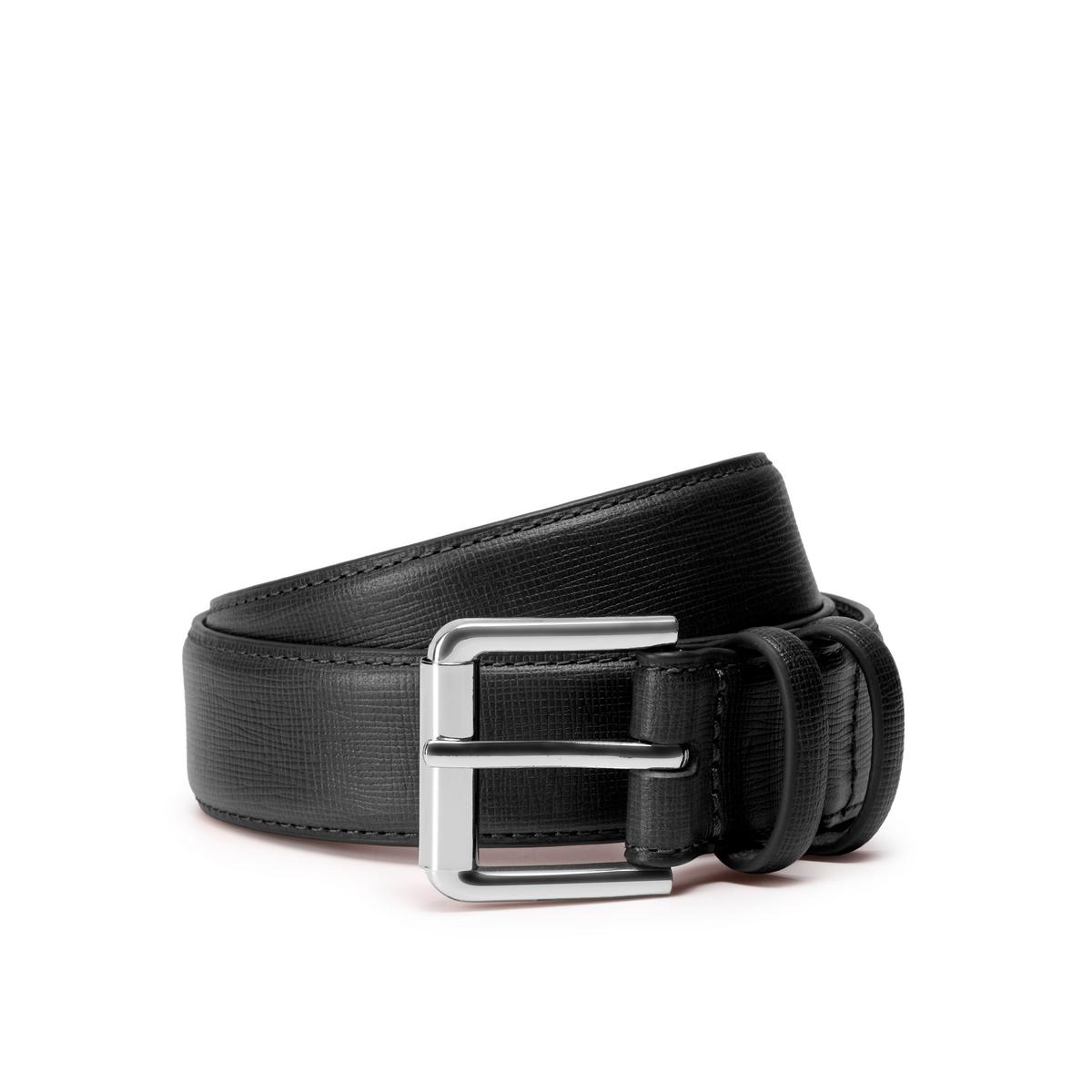 Clarks Mens Accessories Embossed Premium Leather Belts