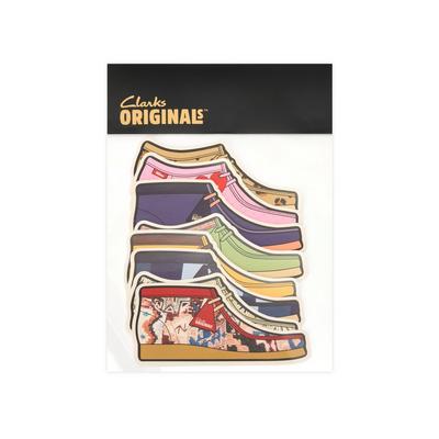 Clarks Originals Mens Accessories Originals Wallabee™ Sticker Pack Stickers