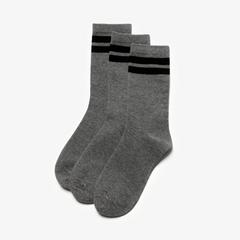 3 Pack Band Socks Size 9-12 — Black 1