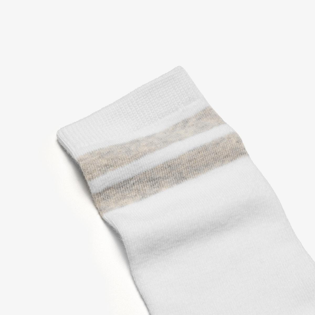 3 Pack Band Socks Size 9-12 — White