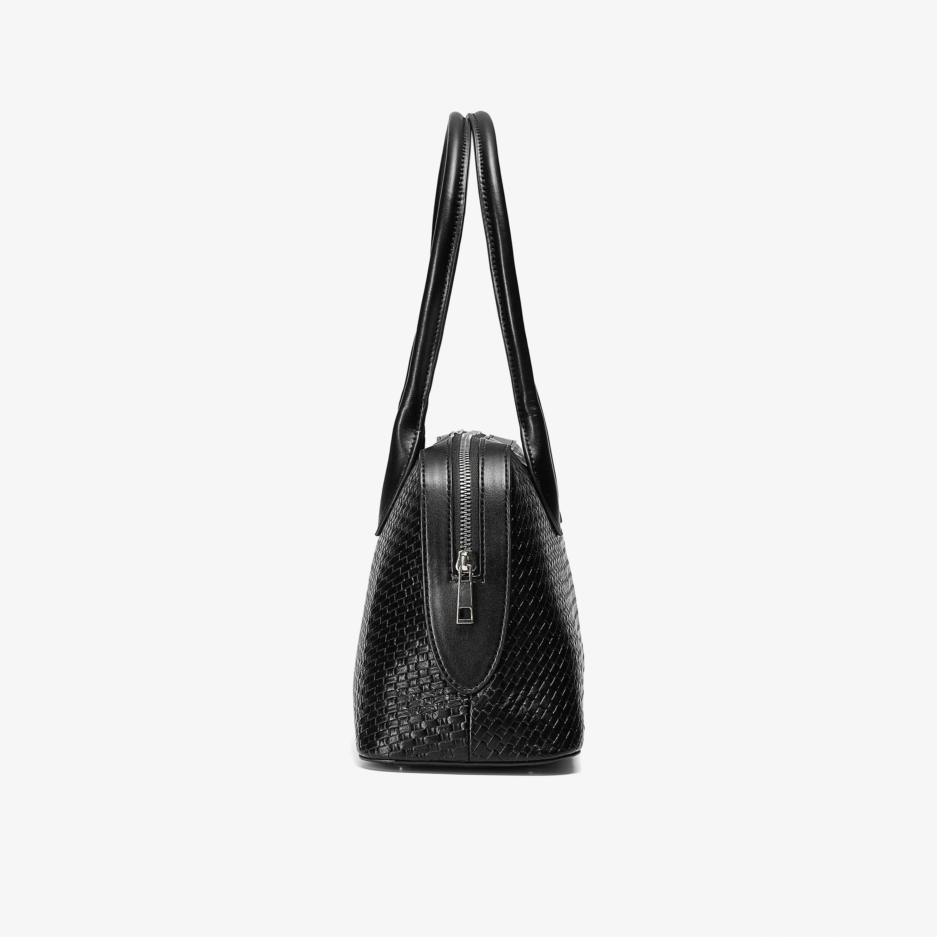 Harper Bowler Black Shoulder Bags, view 3 of 6