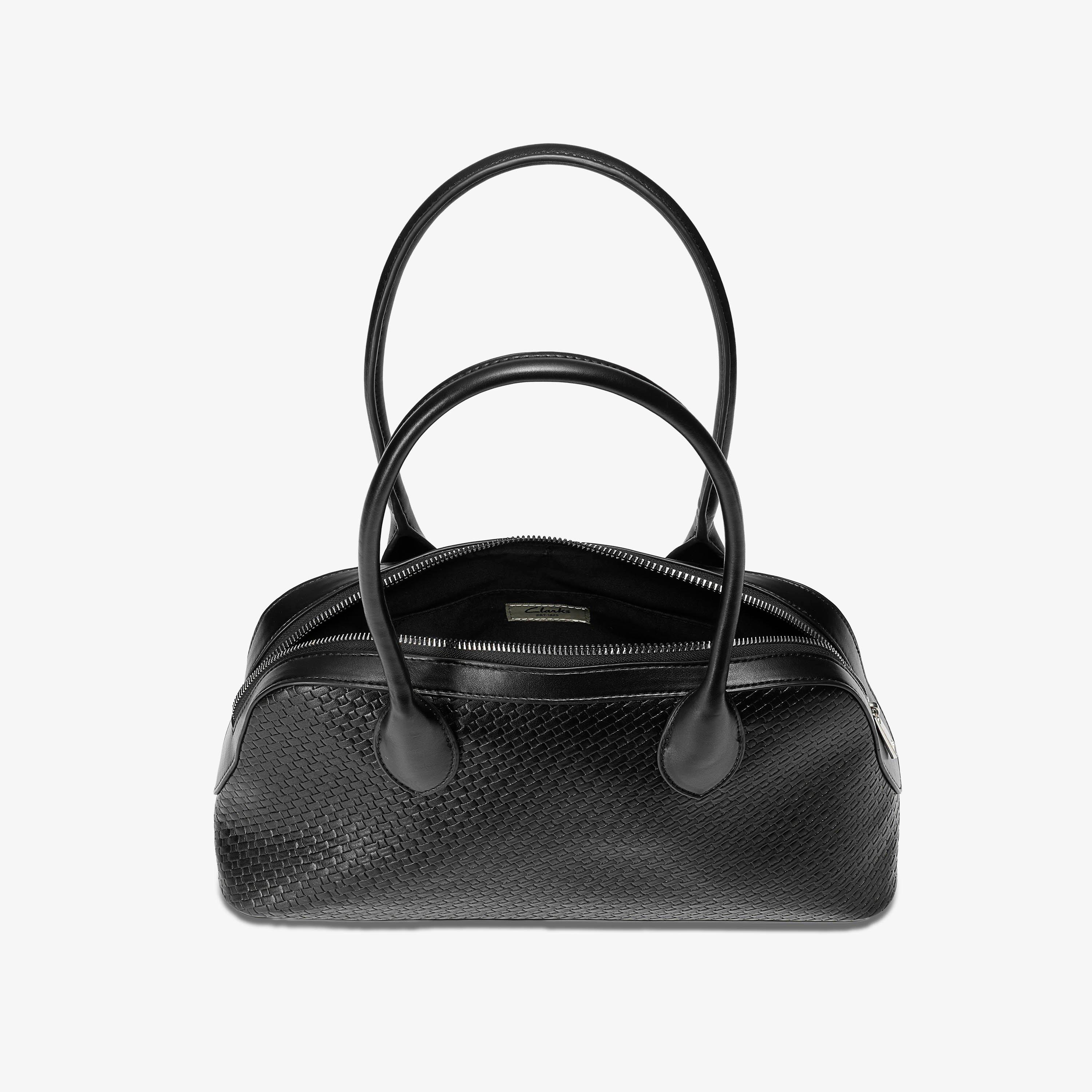 Harper Bowler Black Shoulder Bags, view 4 of 6