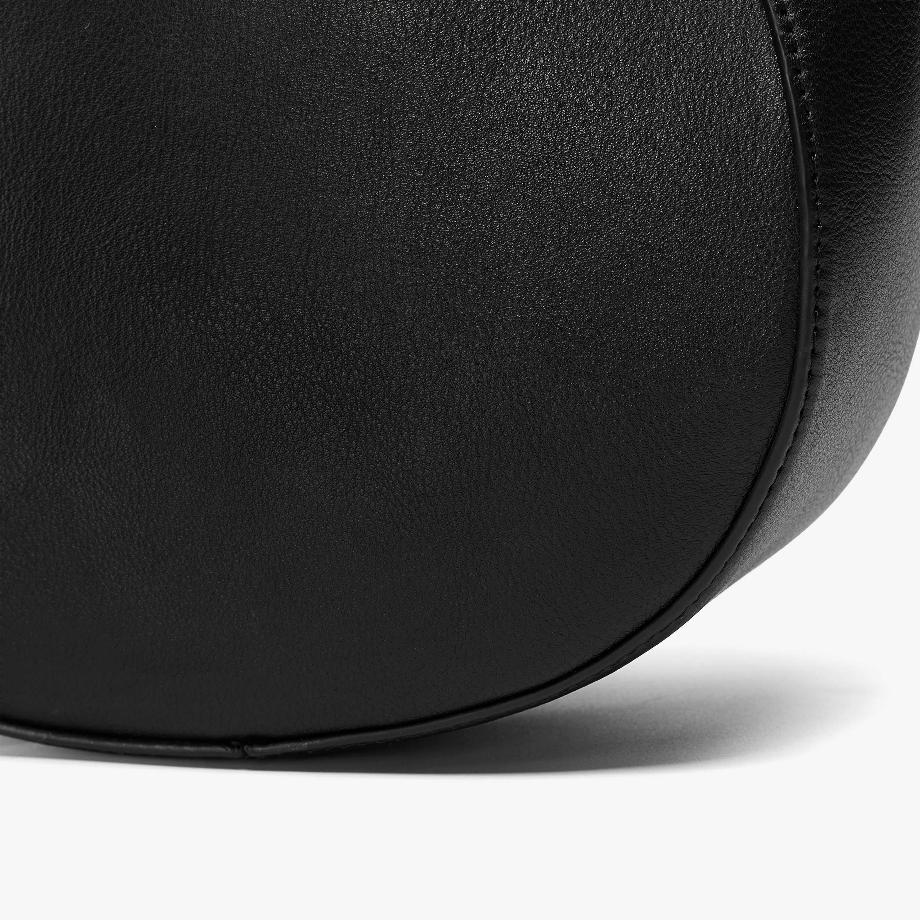 Lyra Saddle Black Cross Body Bag, view 5 of 6