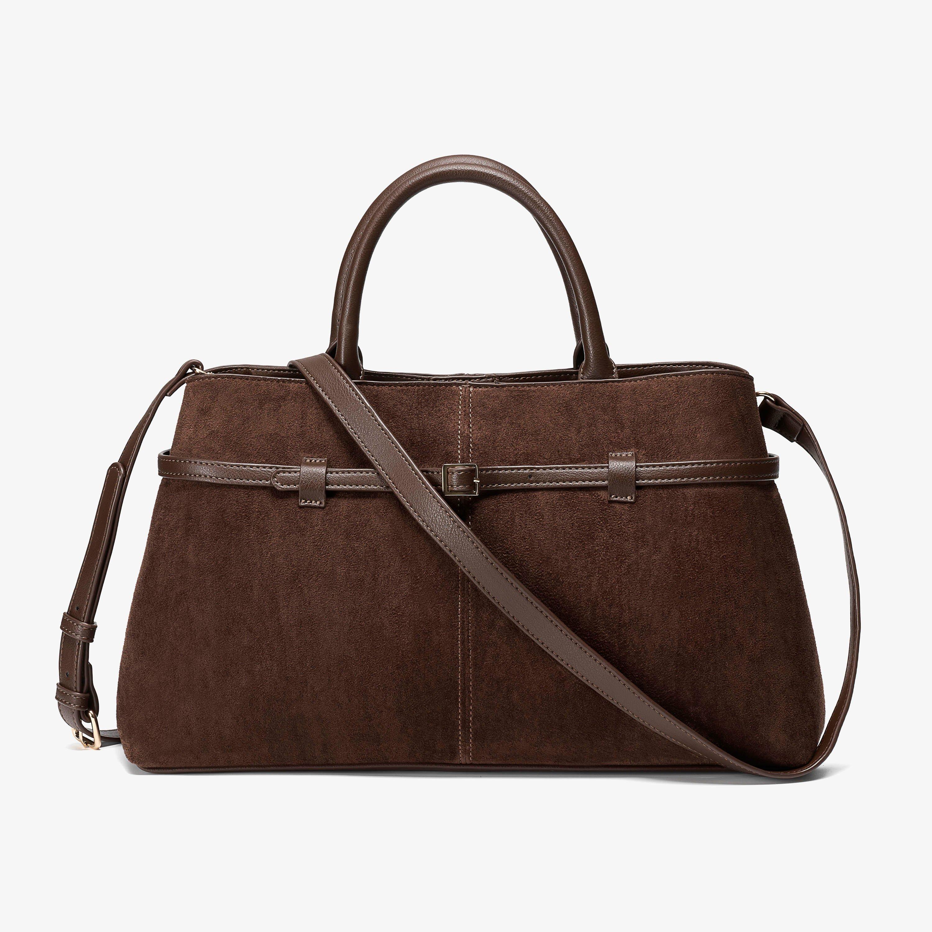 Hadley Tote Chocolate Tote Bag, view 1 of 6