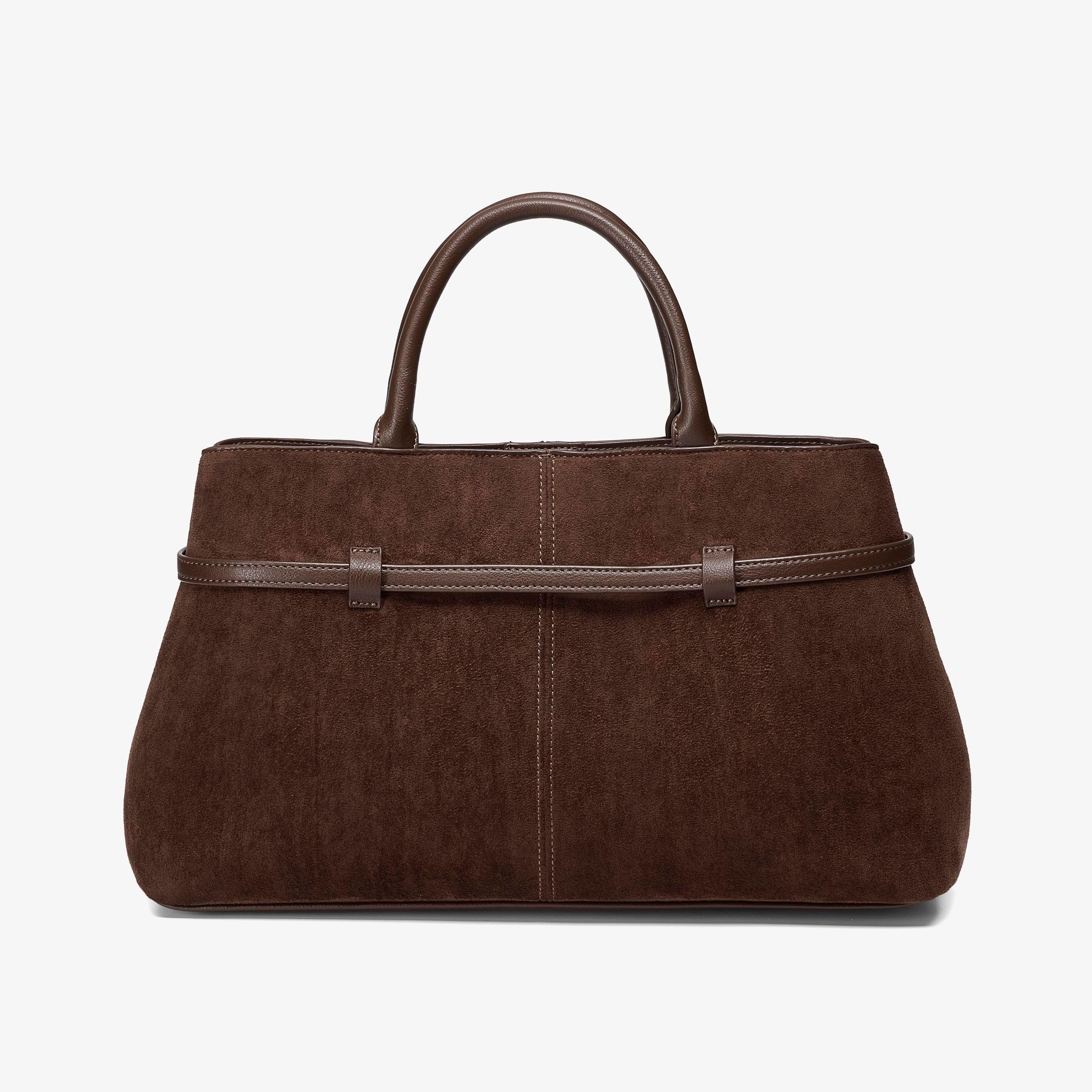 Hadley Tote Chocolate Tote Bag, view 2 of 6