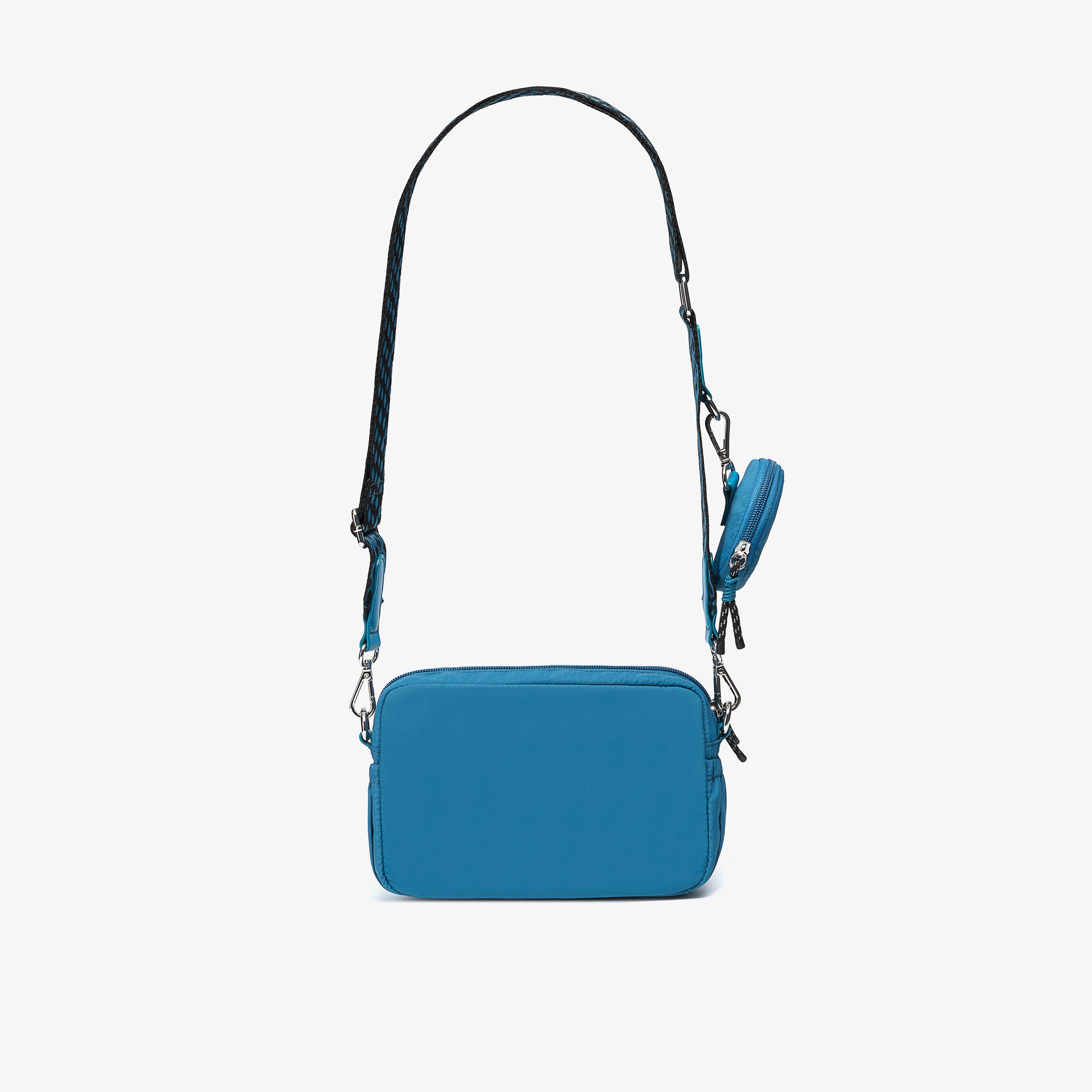Utility 2 Pocket Blue Combination Cross Body Bag, view 2 of 6