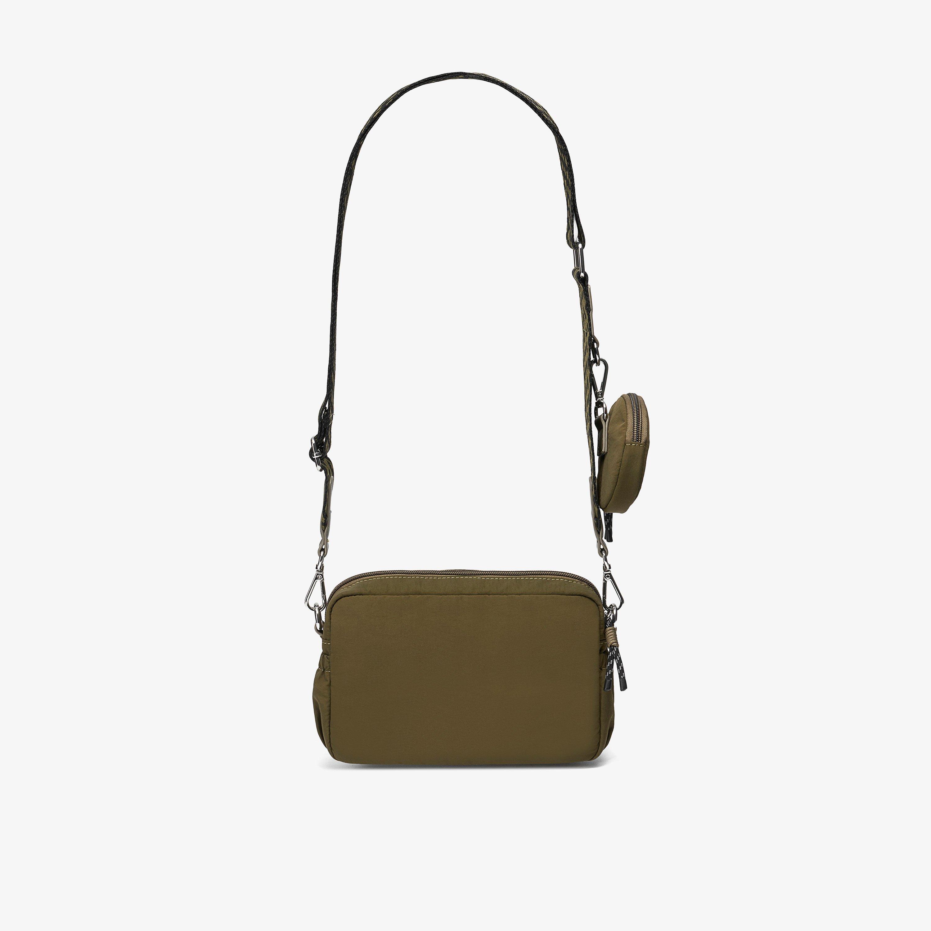 Utility 2 Pocket Dark Olive Combination Cross Body Bag, view 2 of 6
