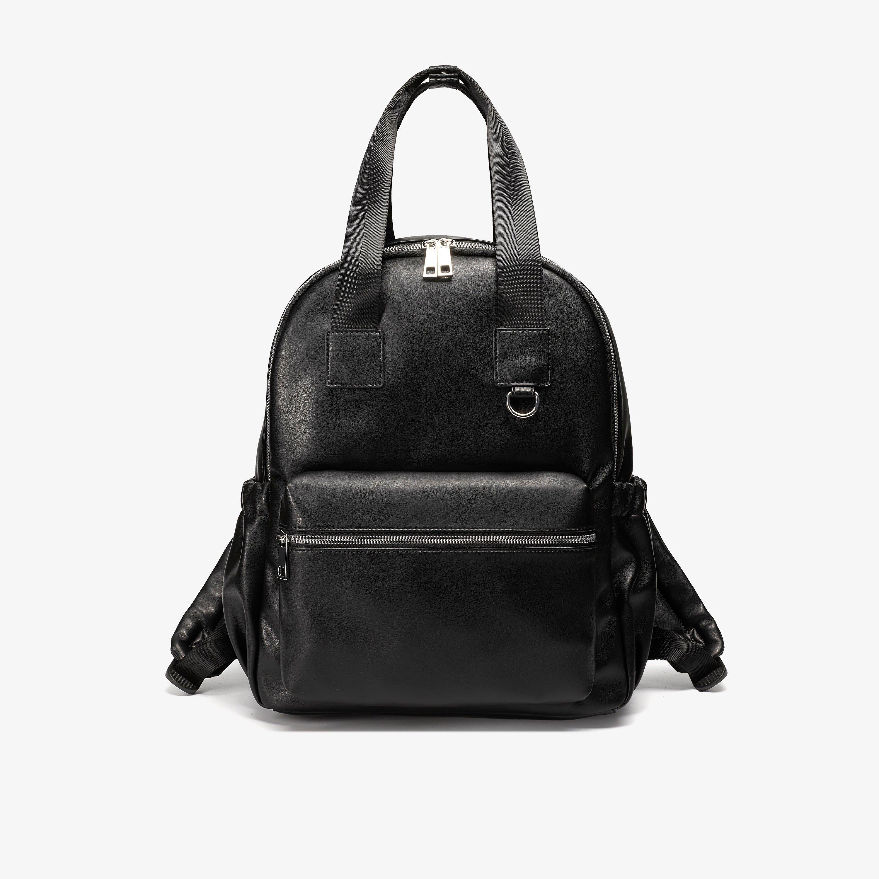 Travel Backpack Black Synthetic Backpack, view 1 of 6