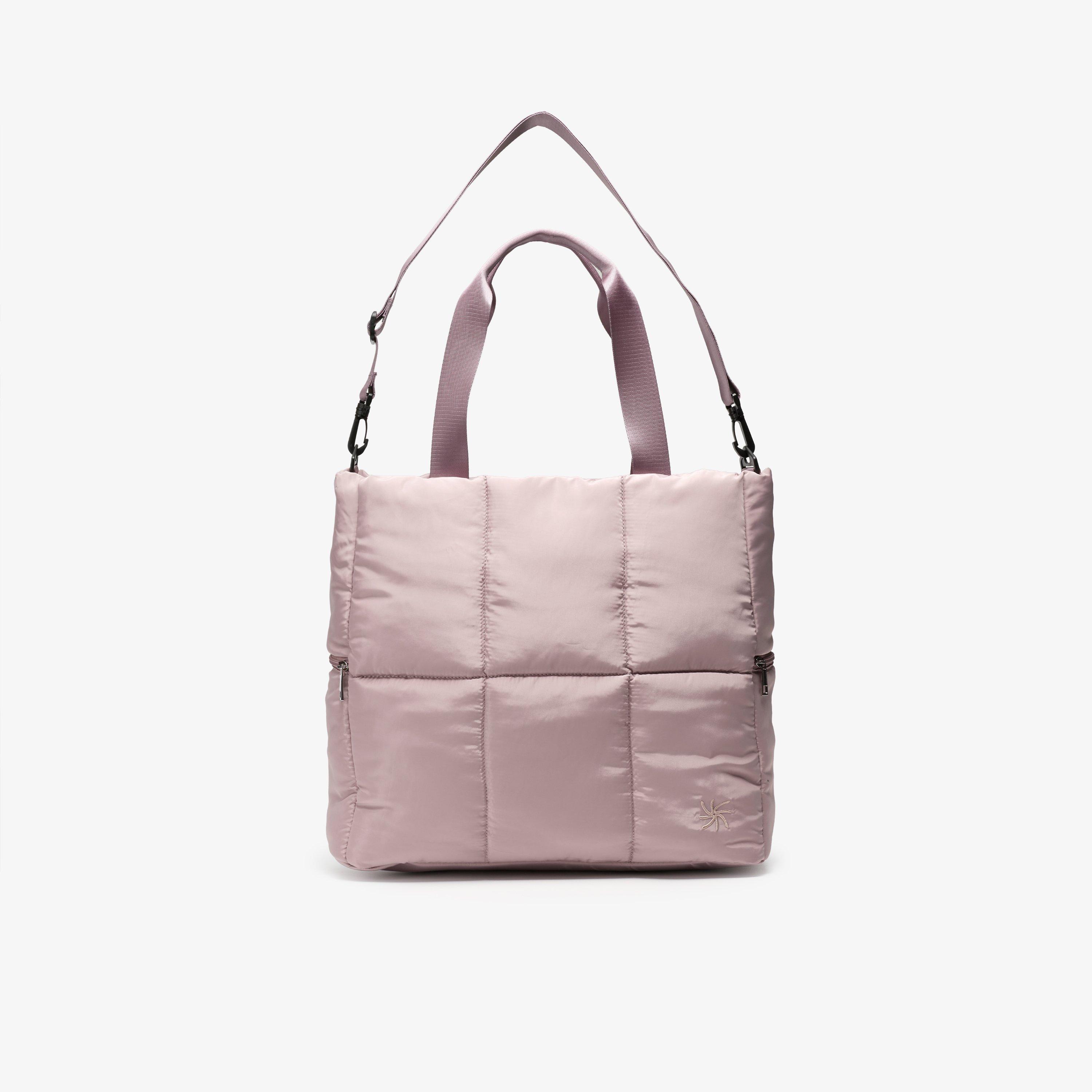 Cloudsteppers Puffer Tote Dusty Rose Tote Bag, view 1 of 6