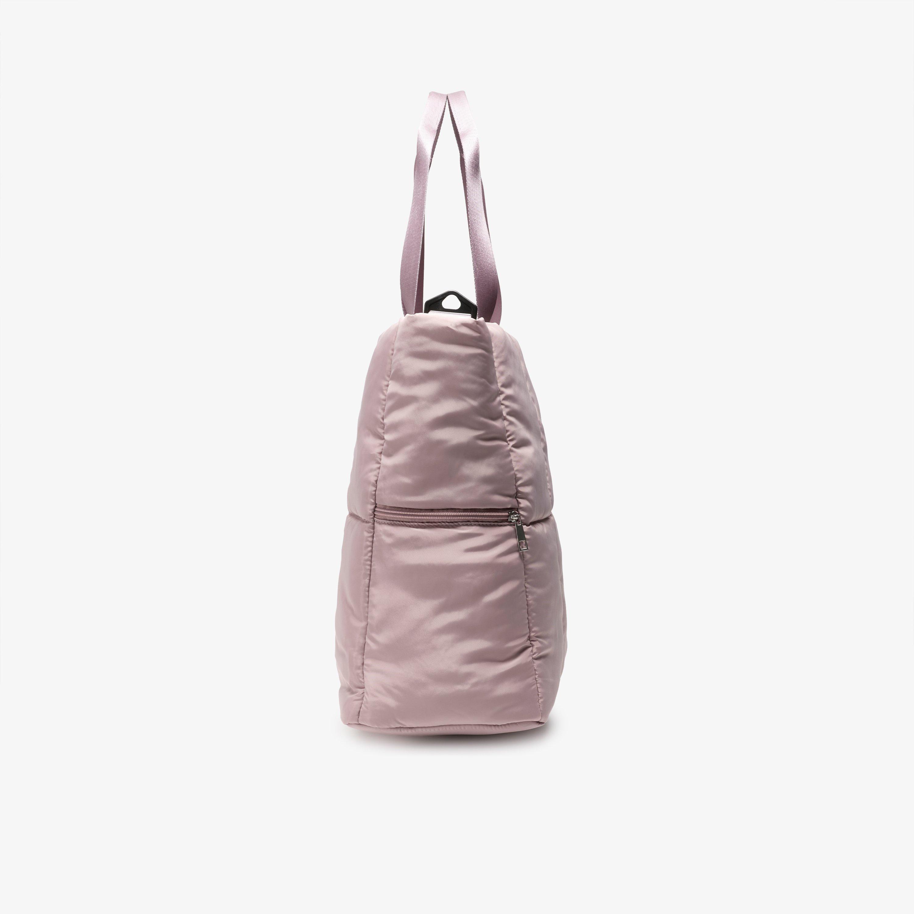 Cloudsteppers Puffer Tote Dusty Rose Tote Bag, view 3 of 6