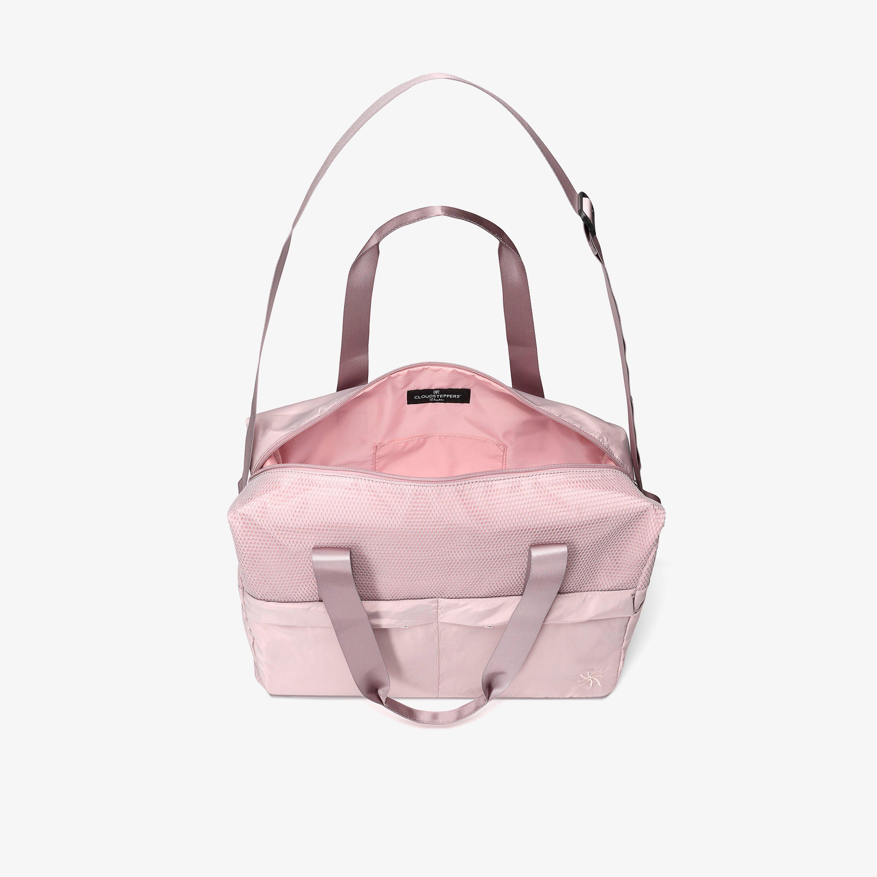 Cloudsteppers Lulu Weekend Dusty Rose Tote Bag, view 4 of 6