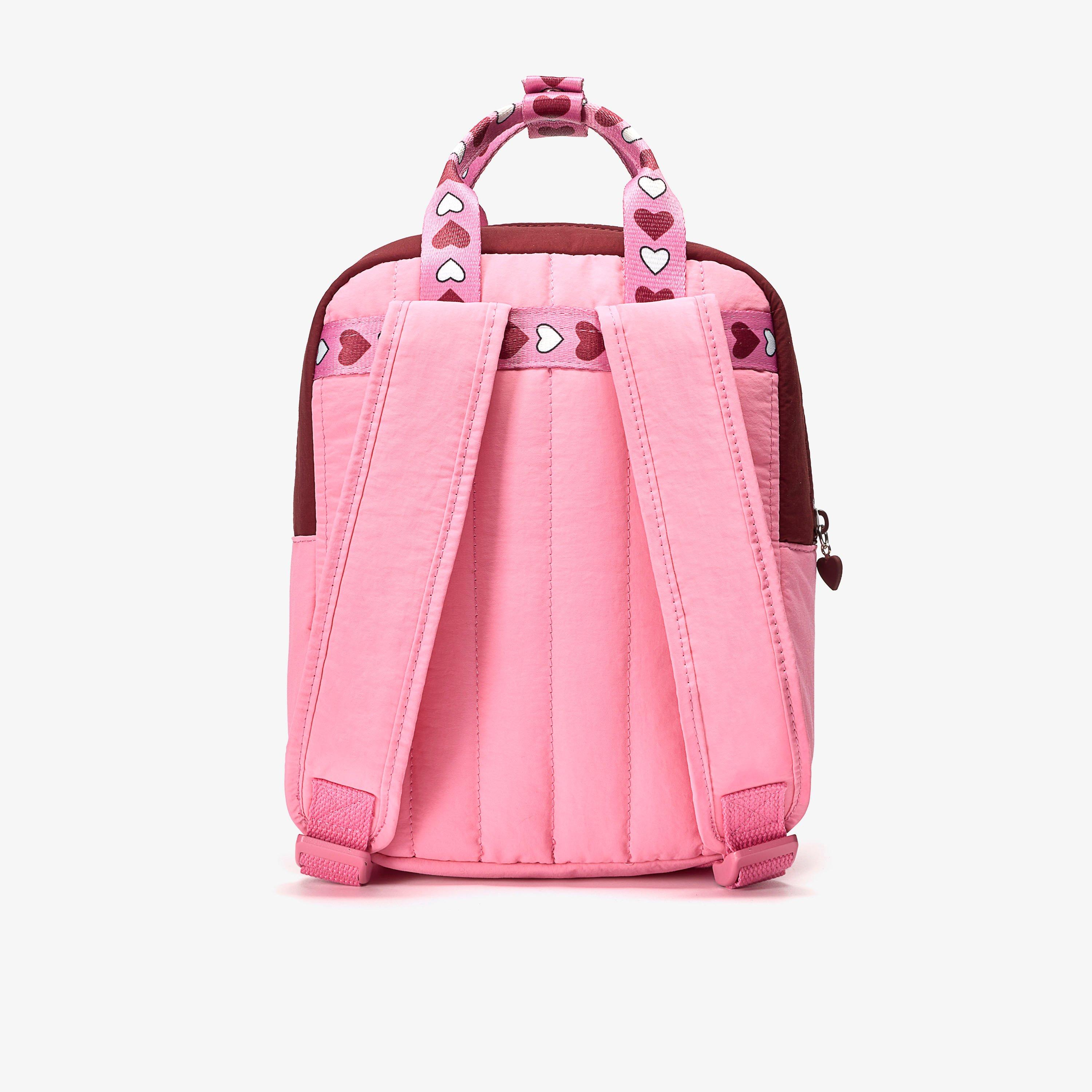 Mini Heart Backpack — Pink