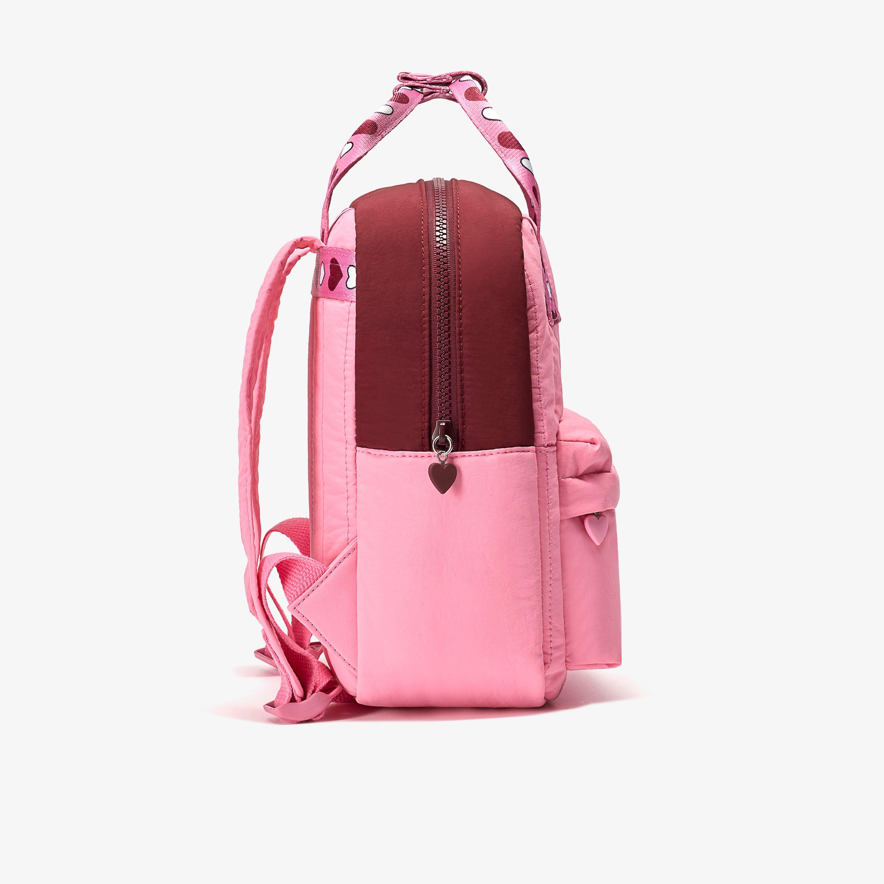Mini Heart Backpack — Pink