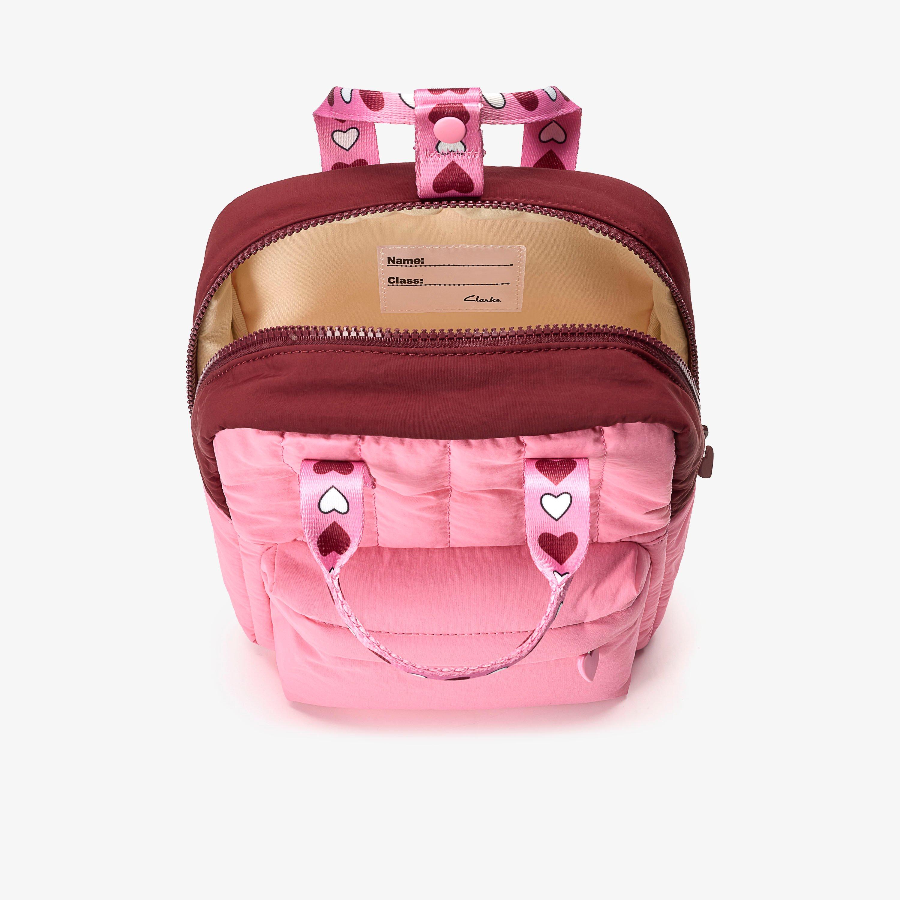 Mini Heart Backpack — Pink