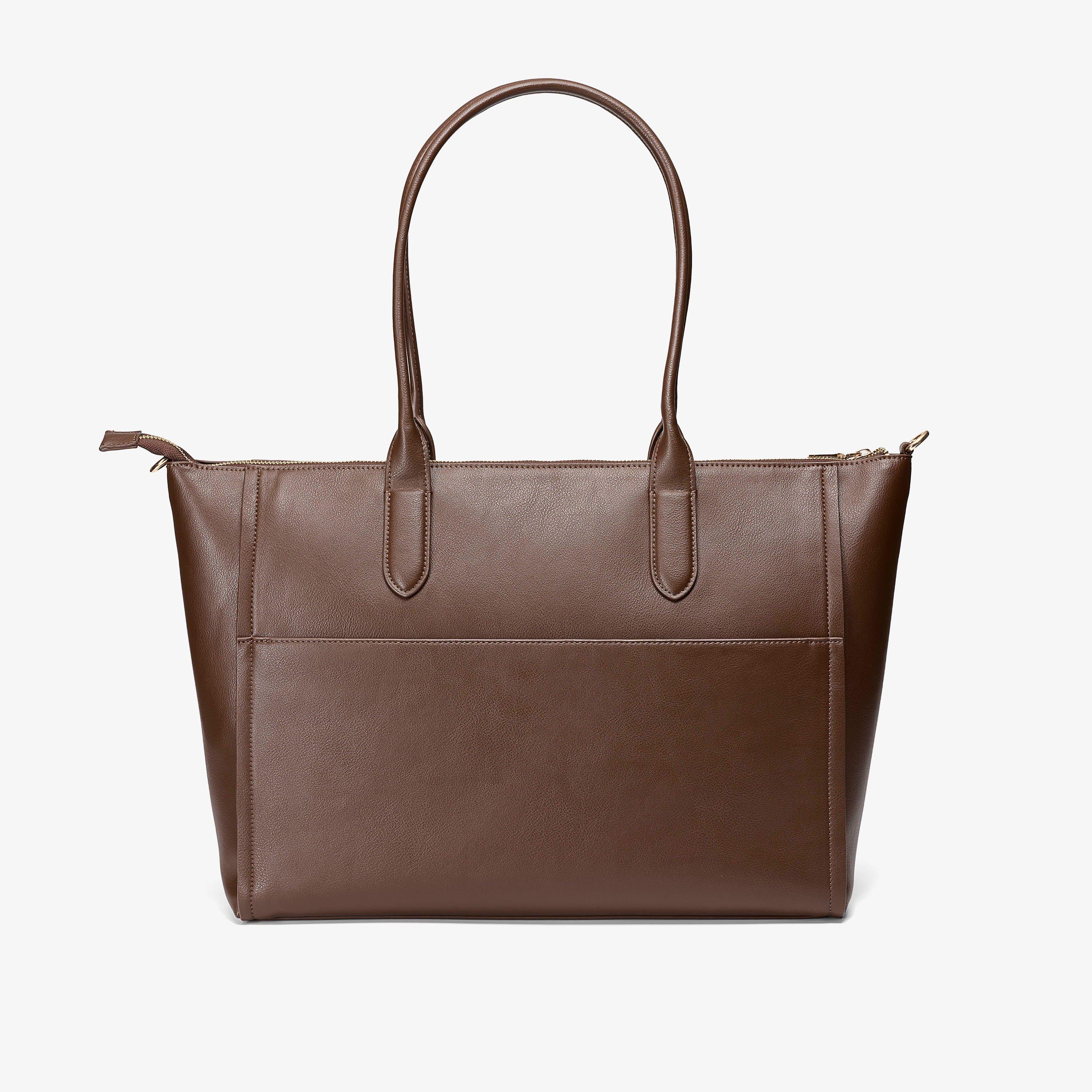 Maeva Tote Chocolate Tote Bag, view 2 of 6