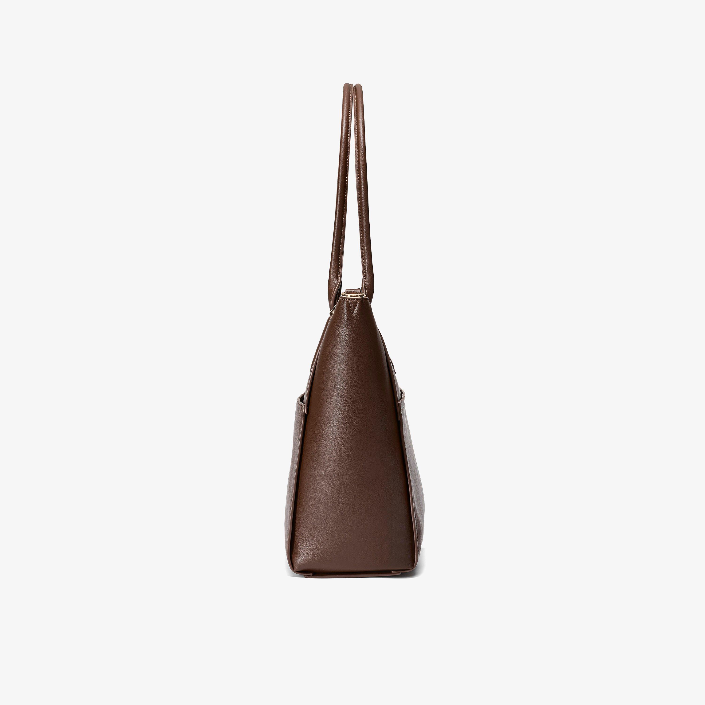 Maeva Tote Chocolate Tote Bag, view 3 of 6