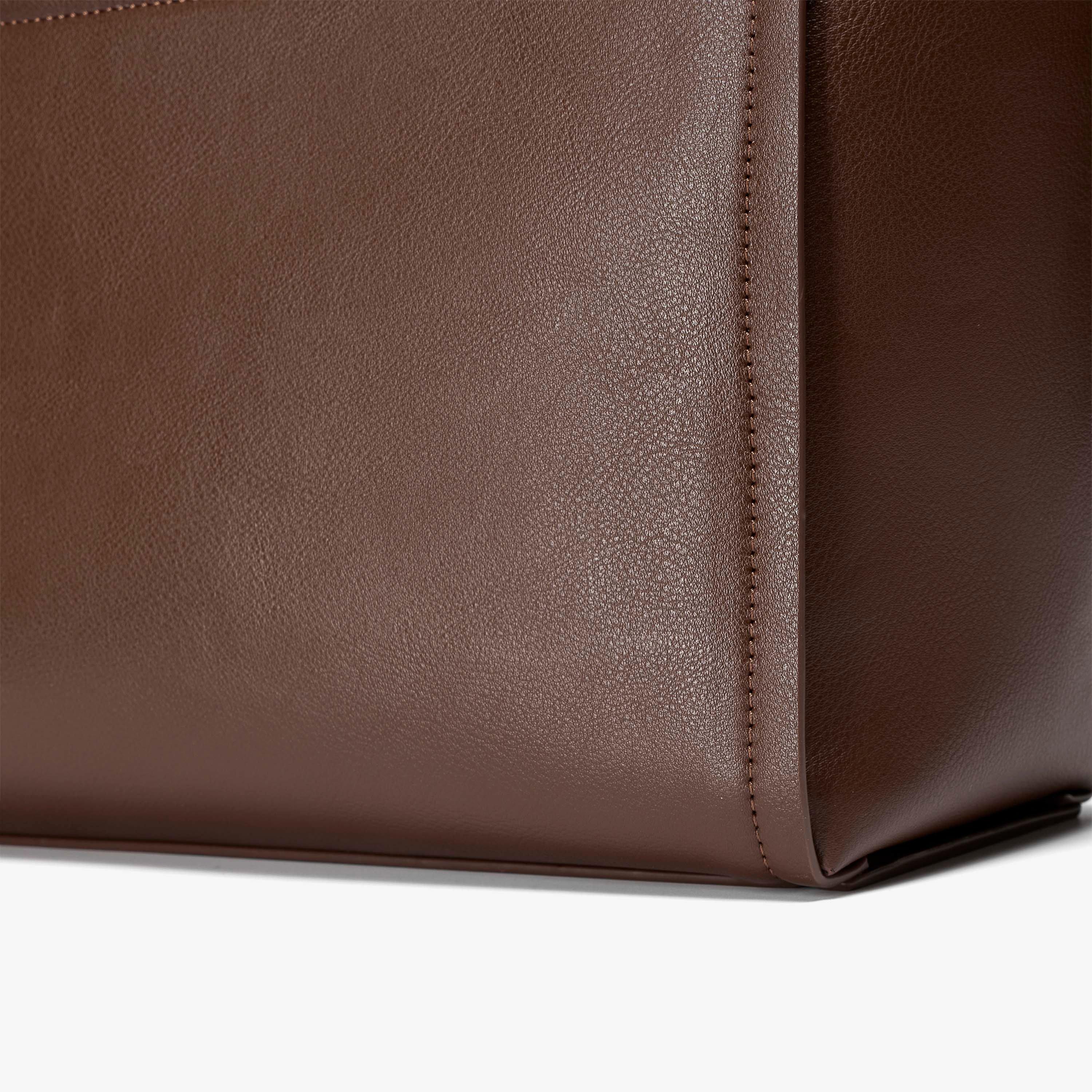 Maeva Tote Chocolate Tote Bag, view 5 of 6