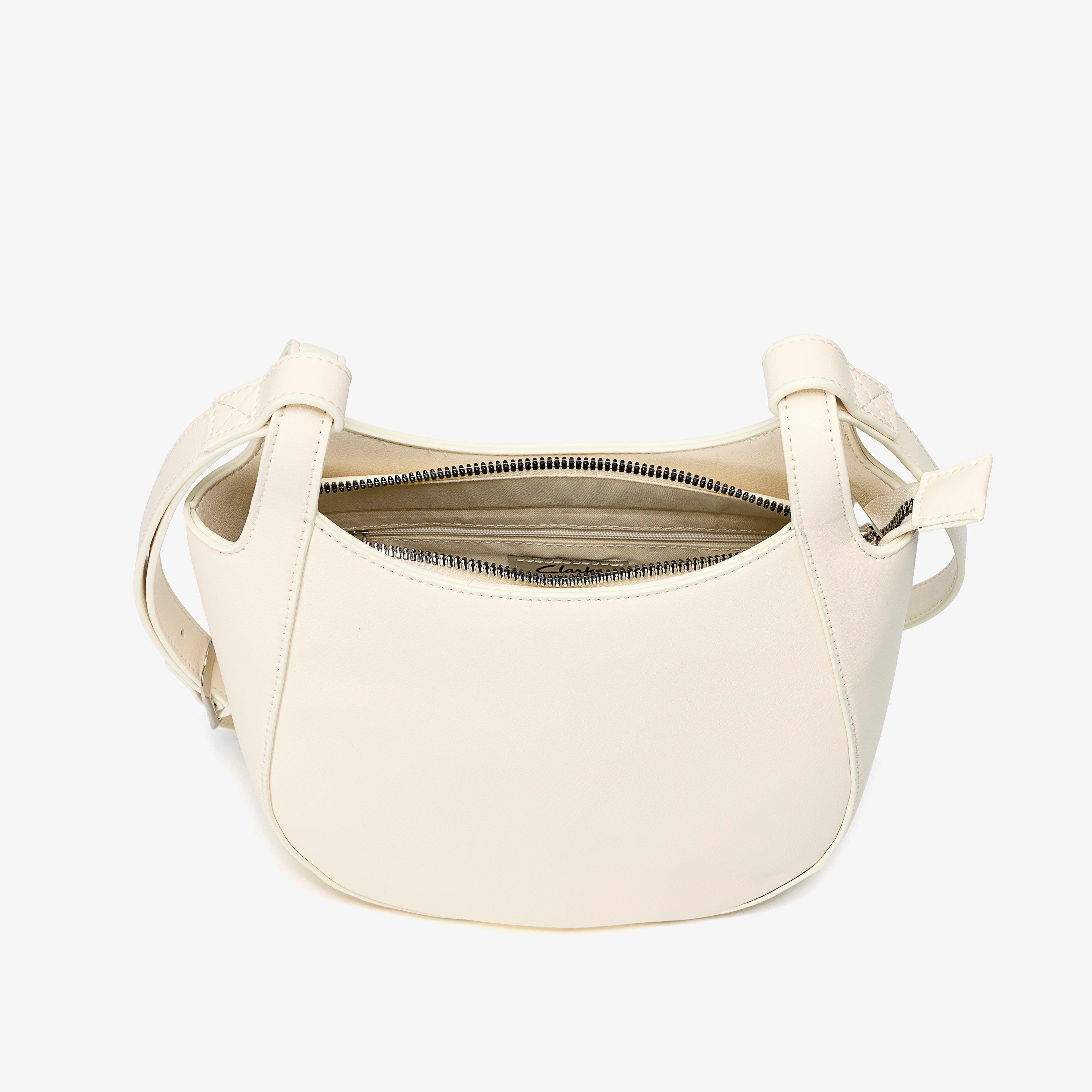 Lyra Saddle Cream Cross Body Bag, view 4 of 6