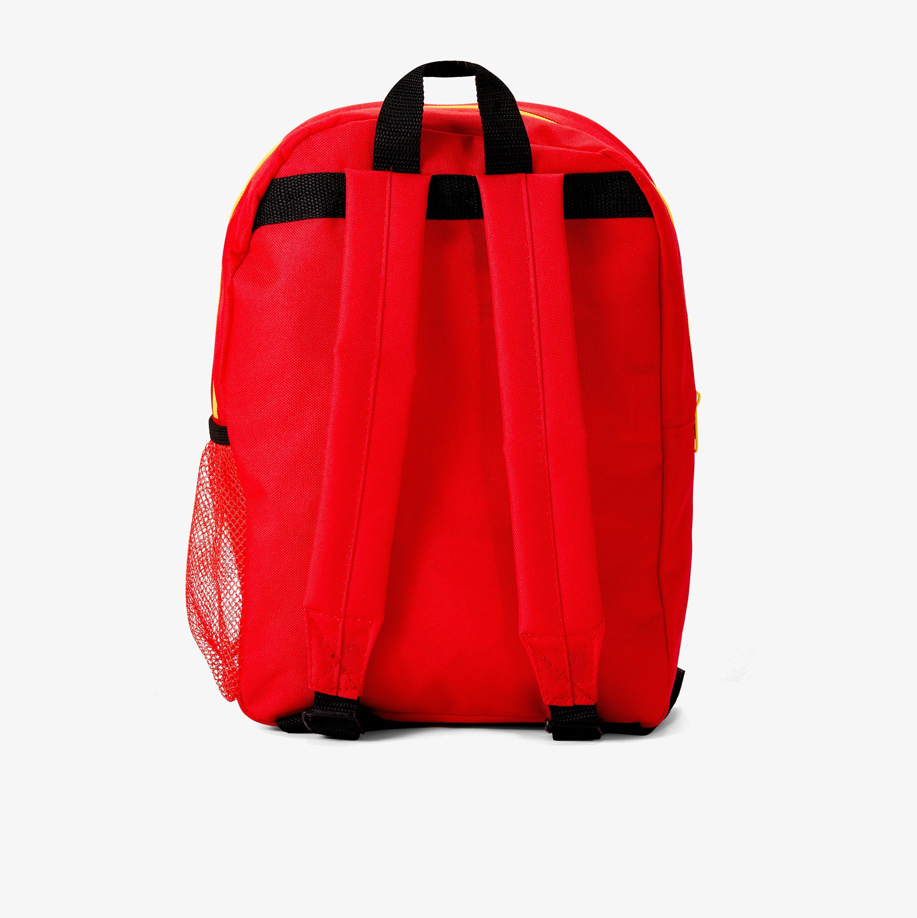 Cars Plain Backpack — Red