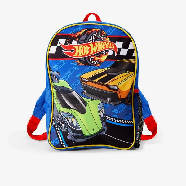 Hot Wheels Go Backpack — Blue