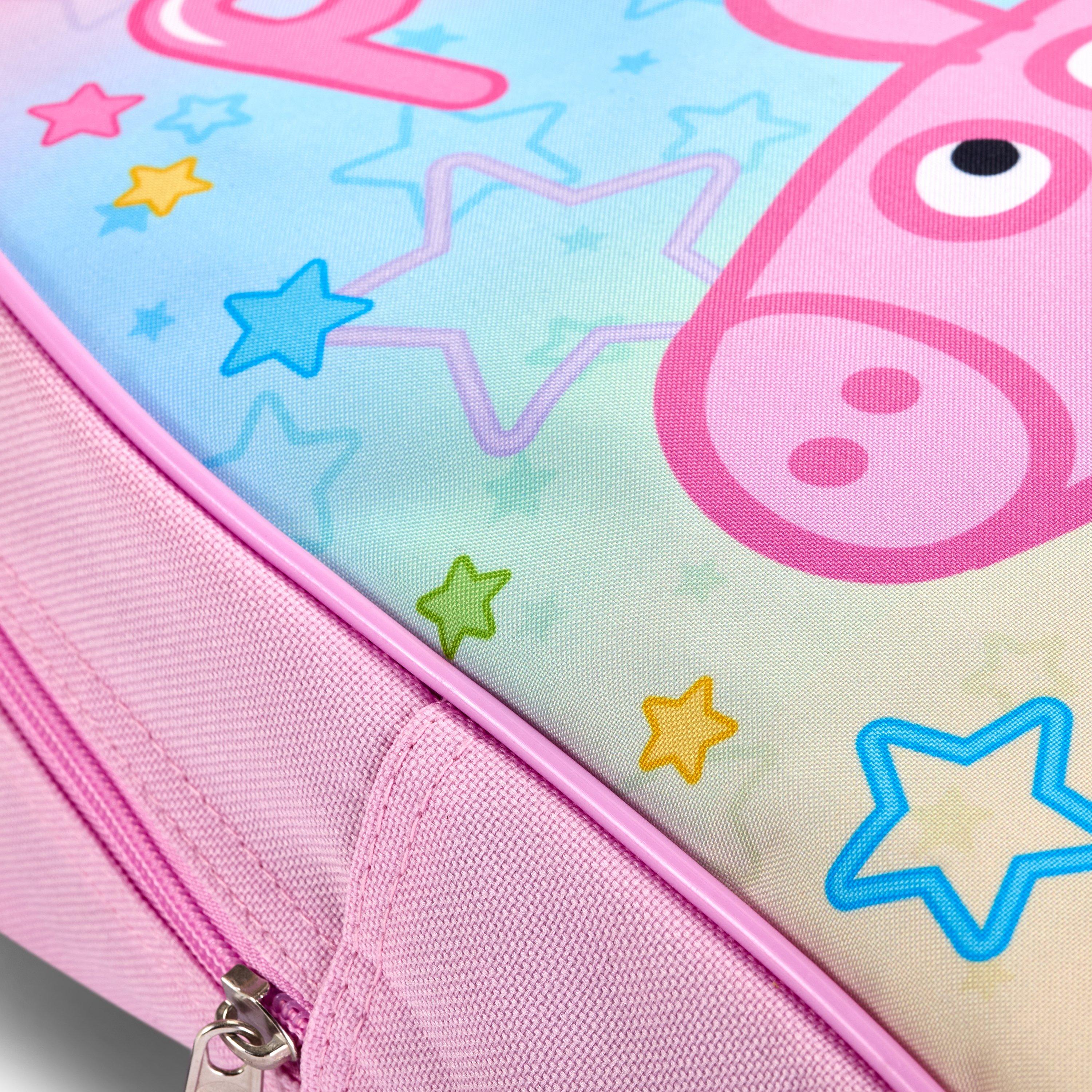 Peppa Stars Backpack Pink Combination Backpack, view 4 of 4