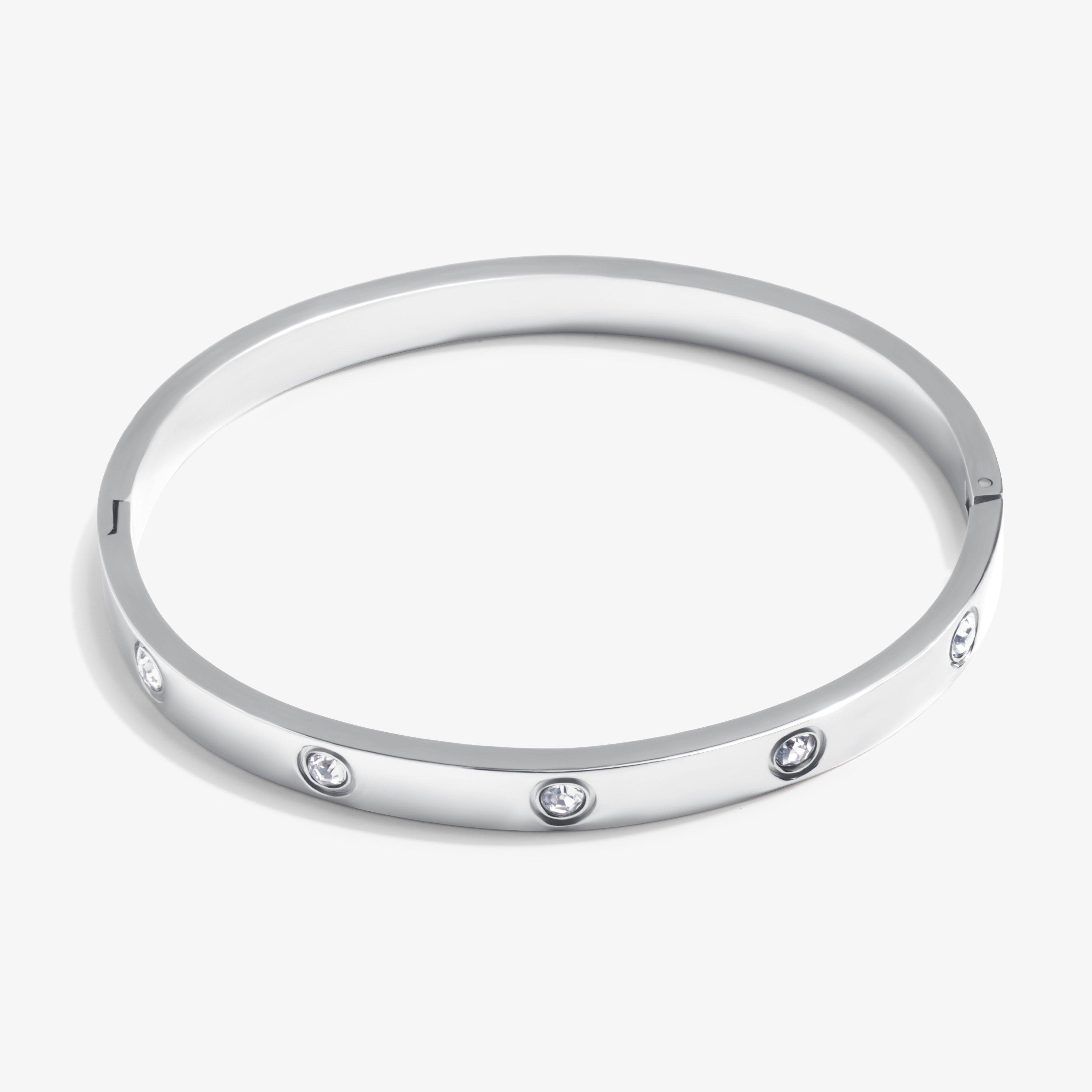 Amora Bangle  Silver Bracelets, view 1 of 2