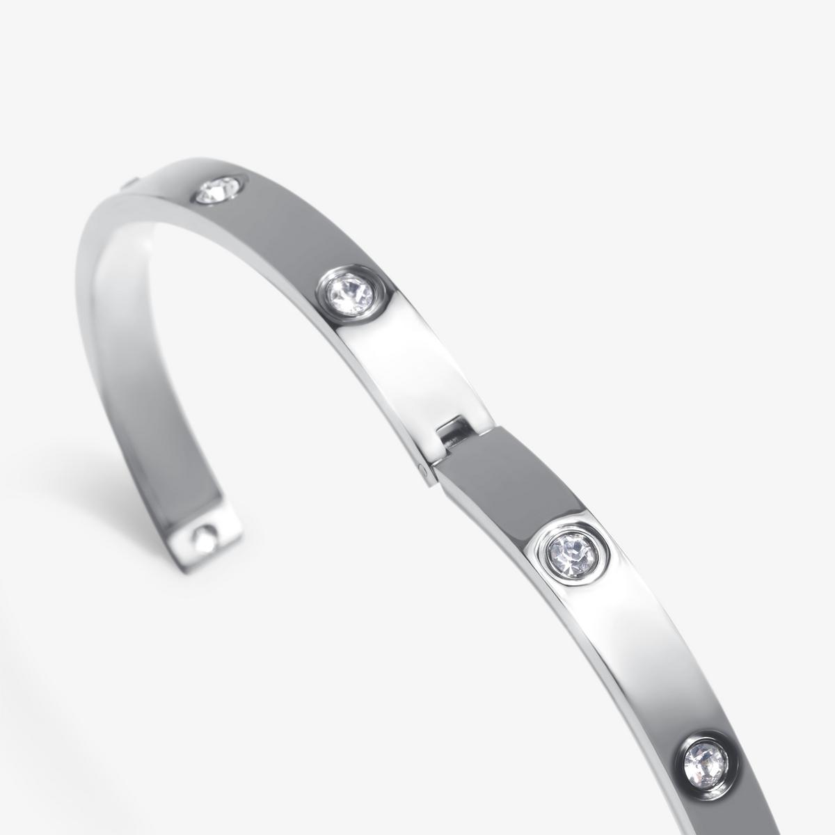Amora Bangle  — Silver